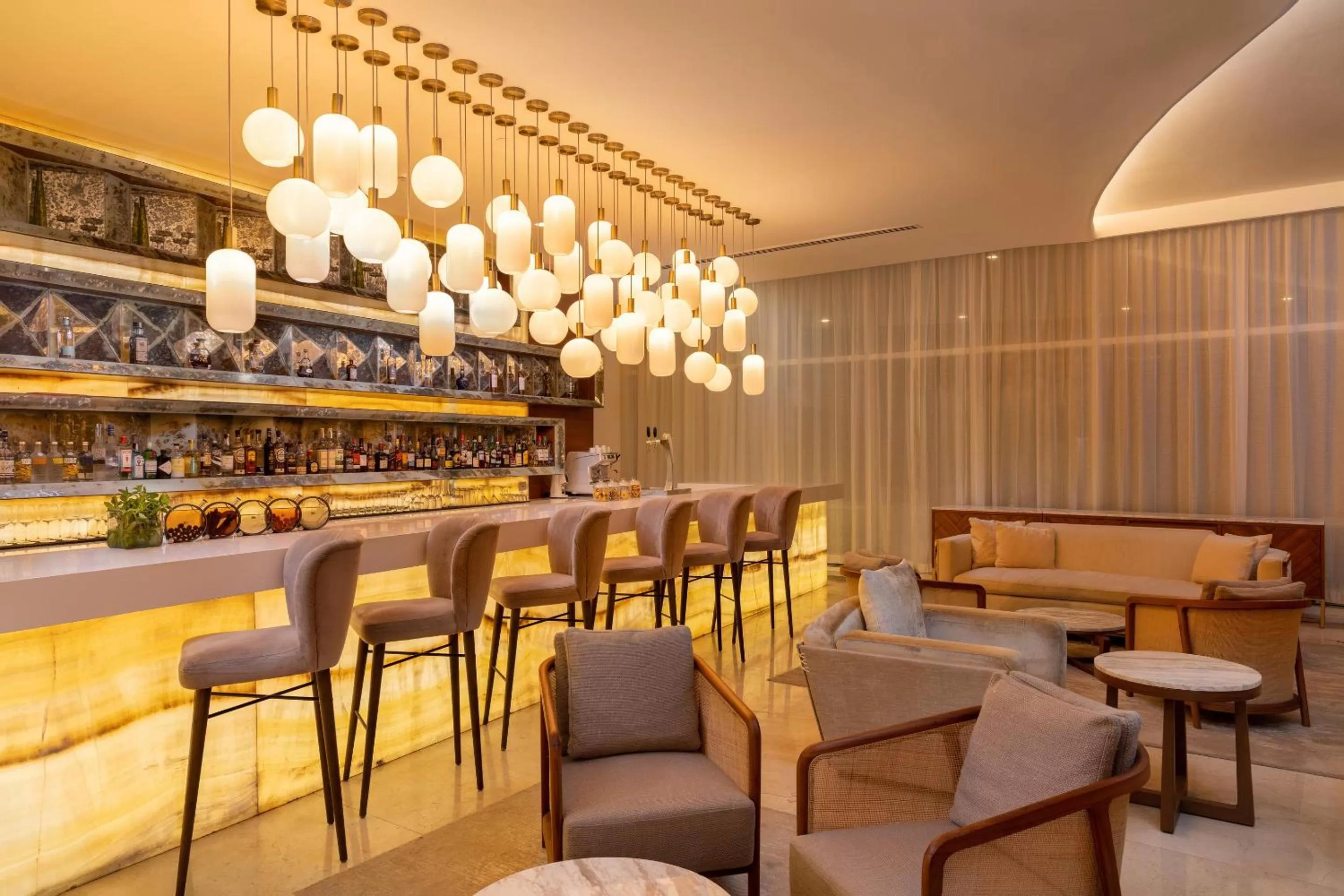 Lounge or bar in Le Blanc Spa Resort Cancun - Adults Only - All-Inclusive