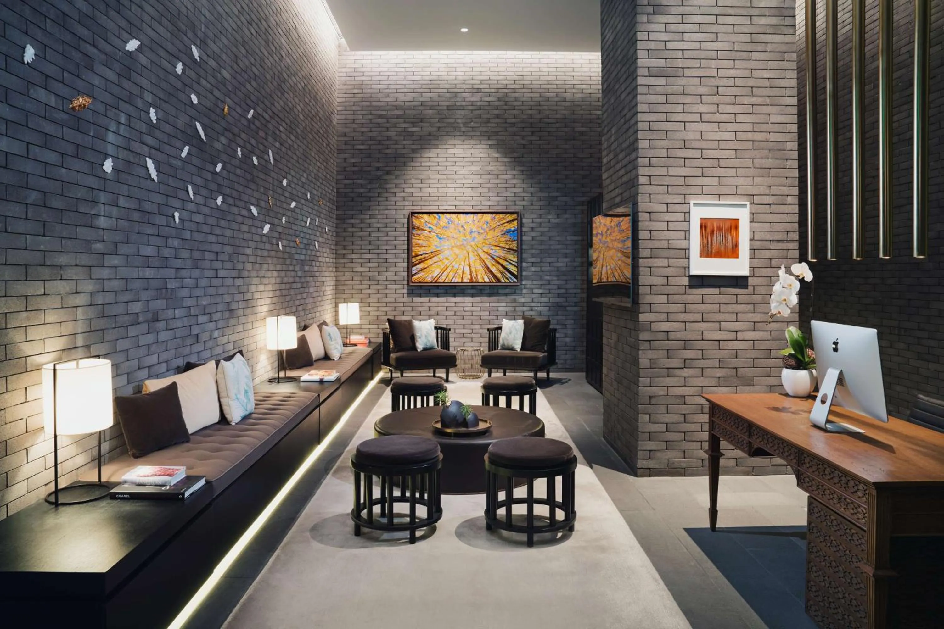 Lobby or reception in The Temple House