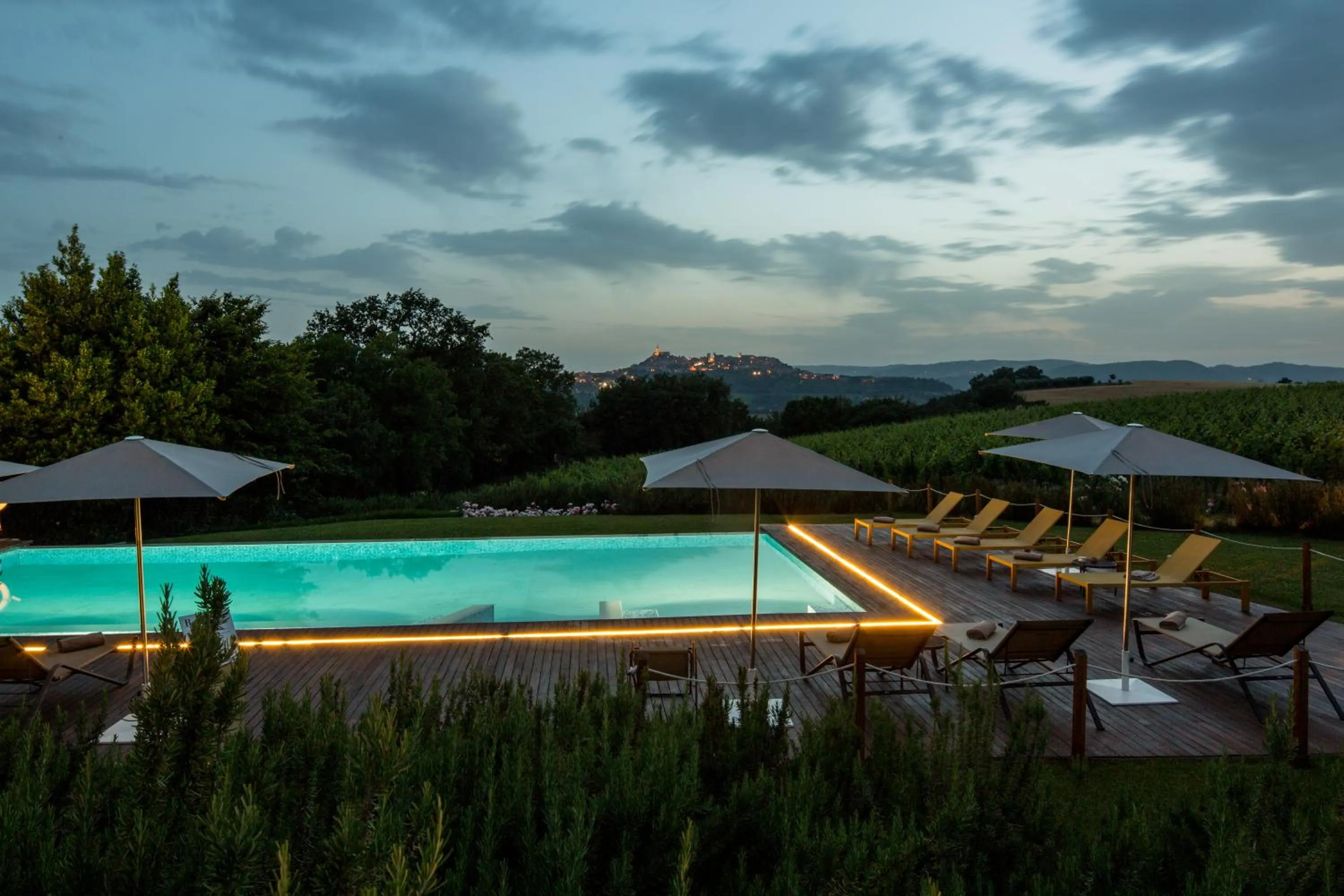 Swimming pool in Roccafiore Wine Resort & Spa