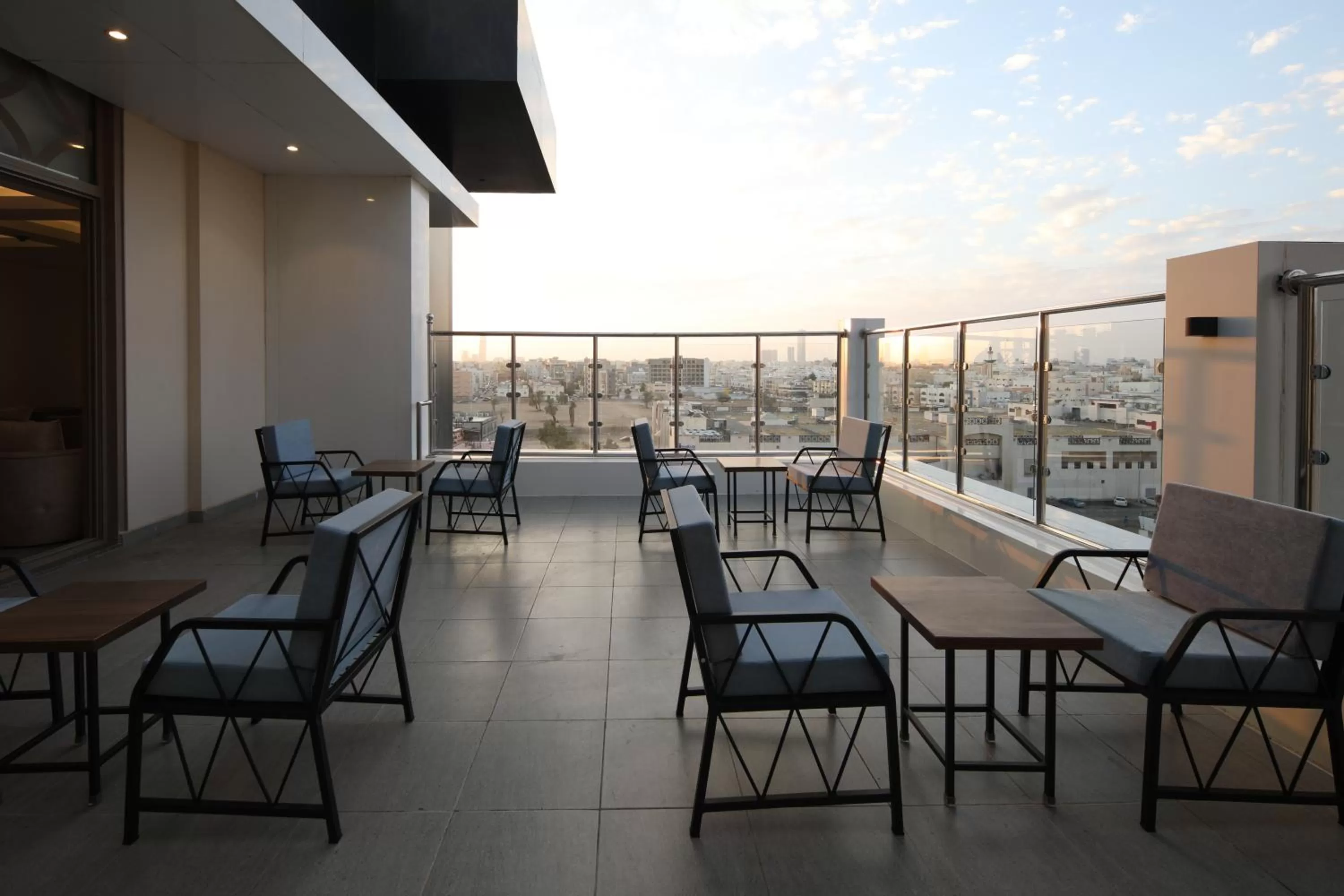 Patio in Gladiolus Hotel