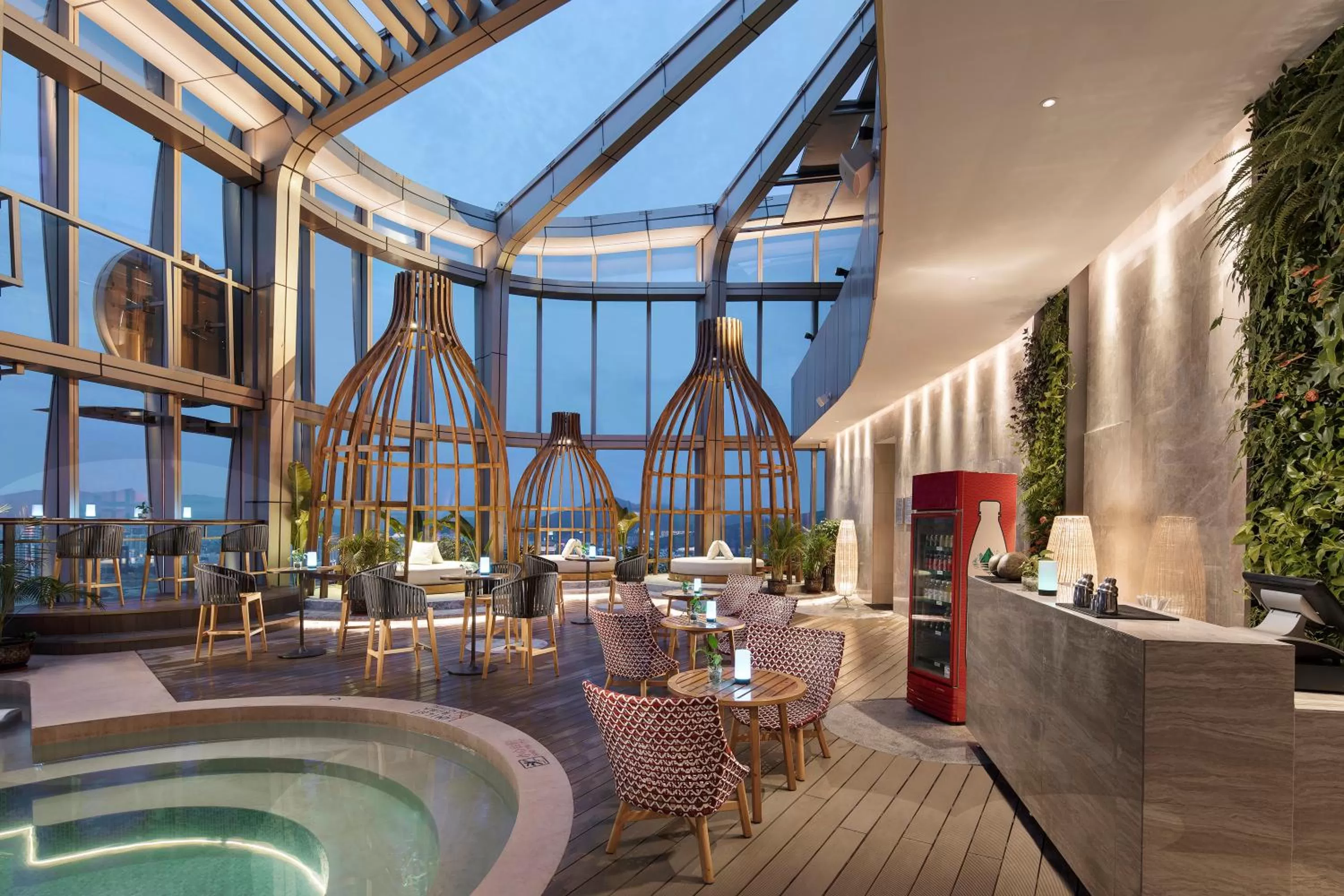 Lounge or bar in Hyatt Place Sanya City Center