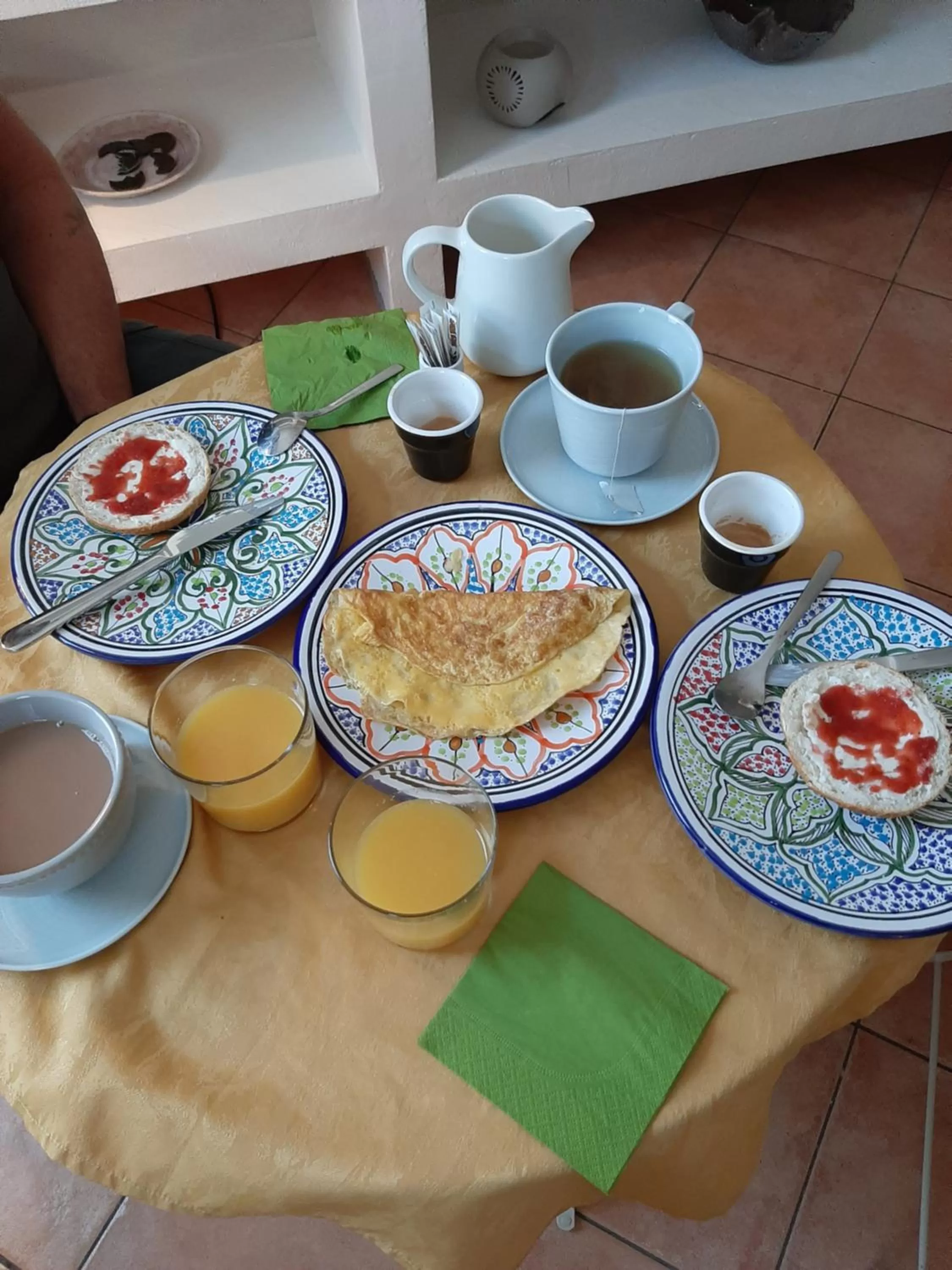 Breakfast in cà bianca