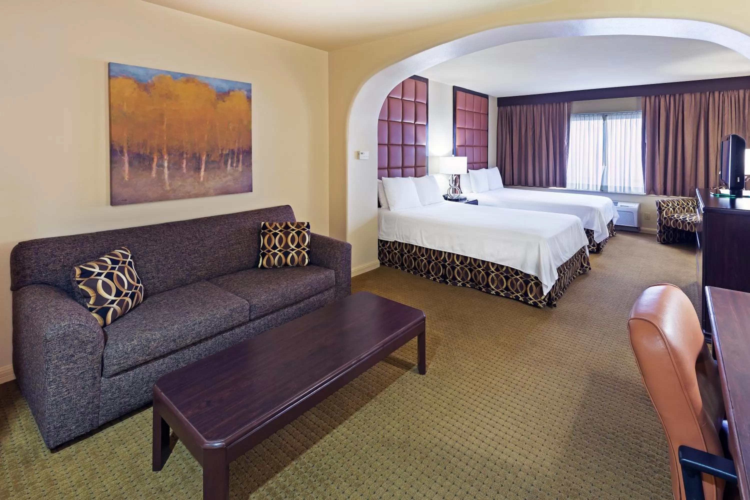 Photo of the whole room, Bed in Radisson Hotel El Paso Airport