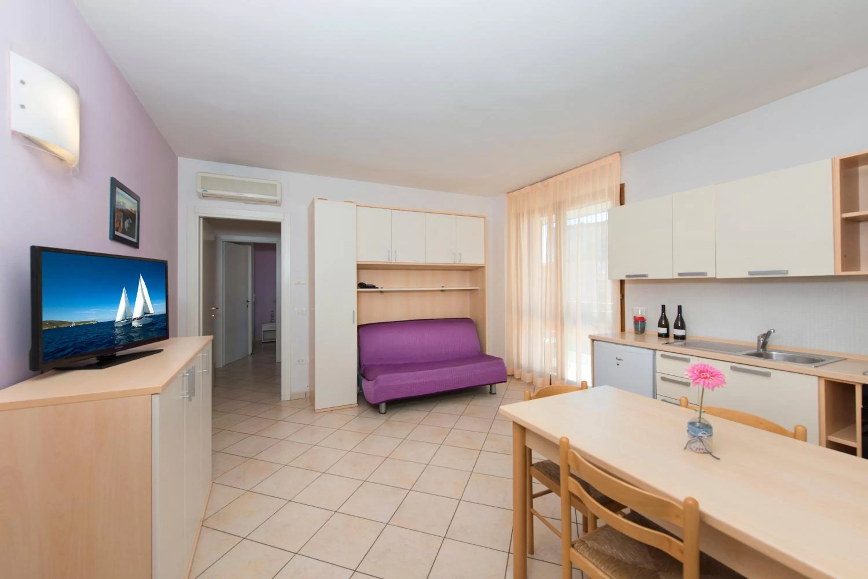 Seating area in Residence Riva Blu