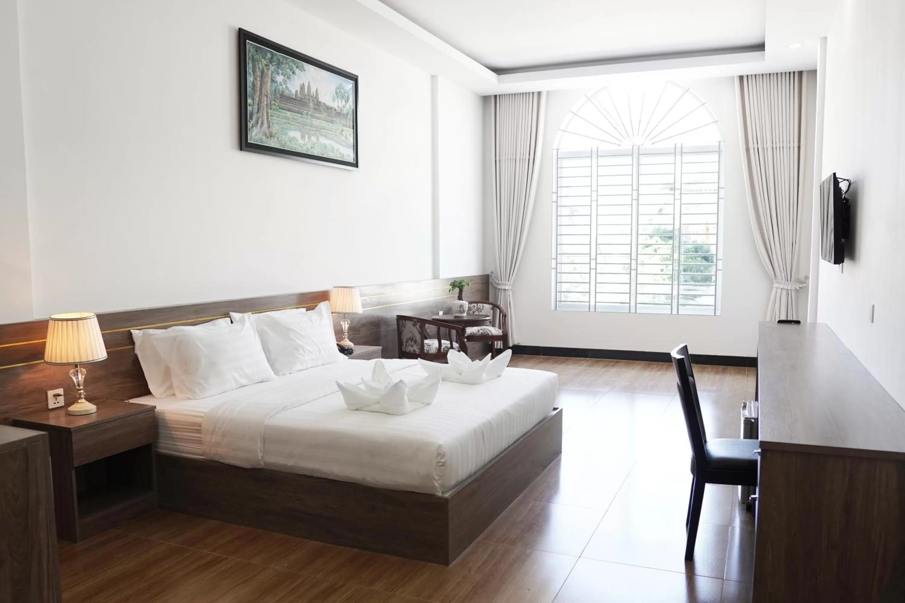 Photo of the whole room, Bed in Apple Hotel Three - Phnom Penh