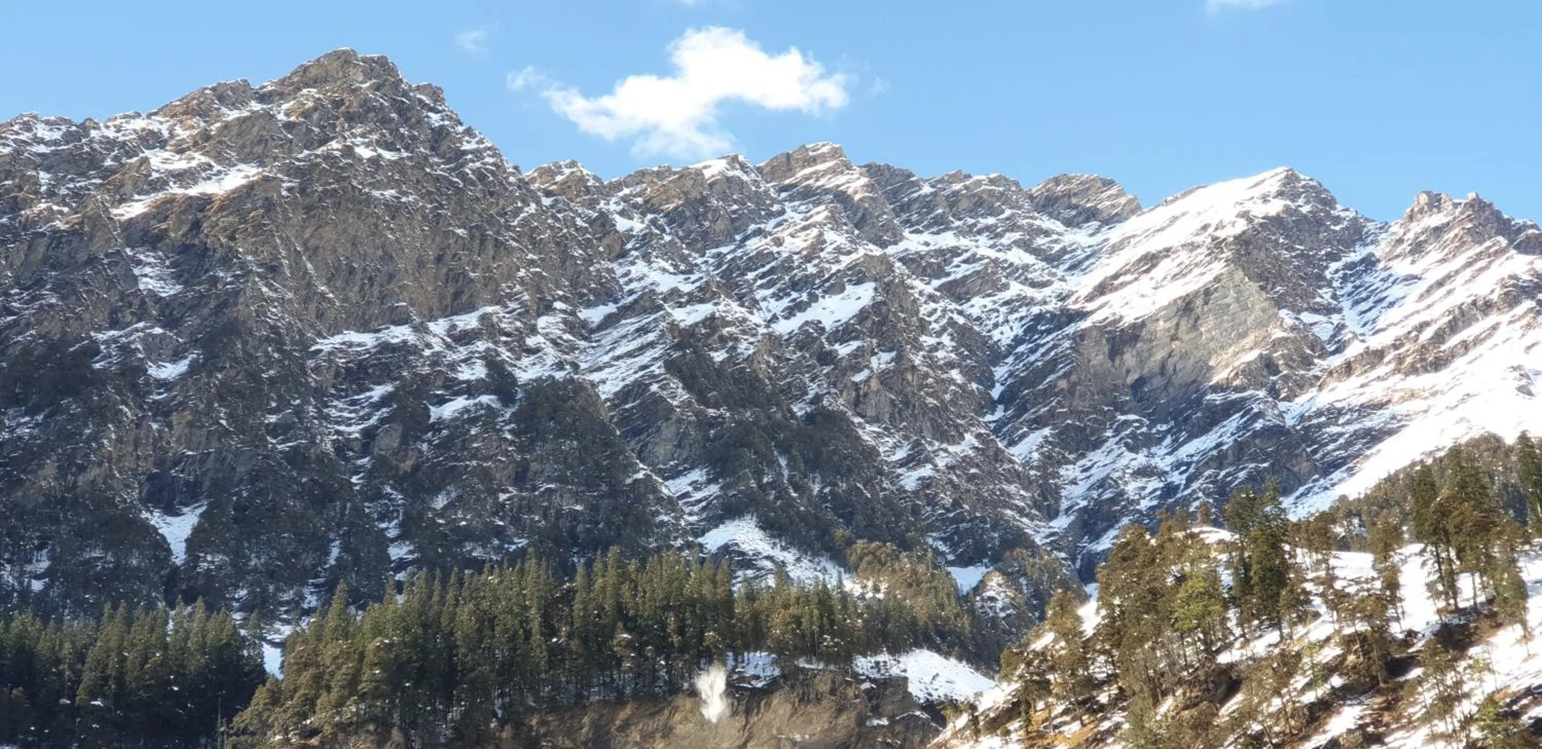 Natural landscape in Backpackers Headquarter Manali