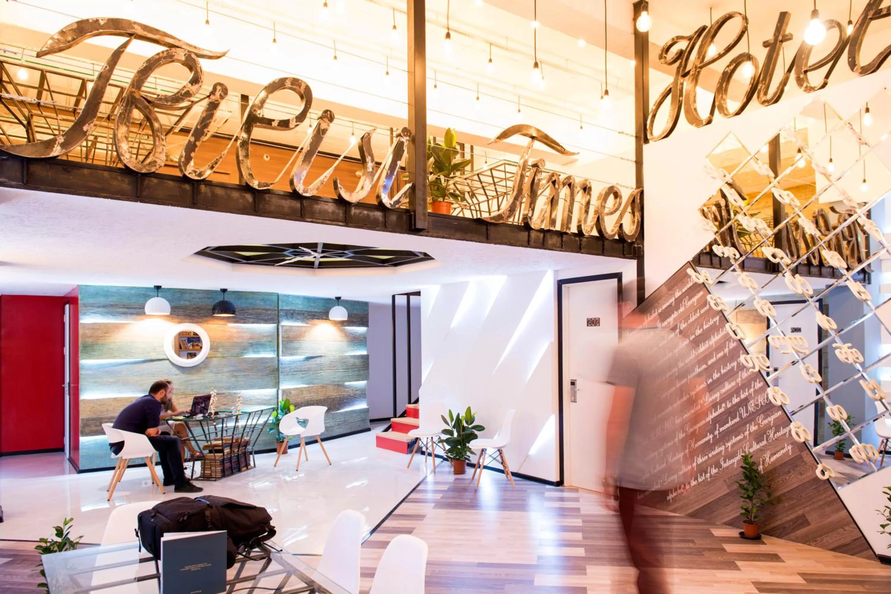 Lobby or reception in Tbilisi Times