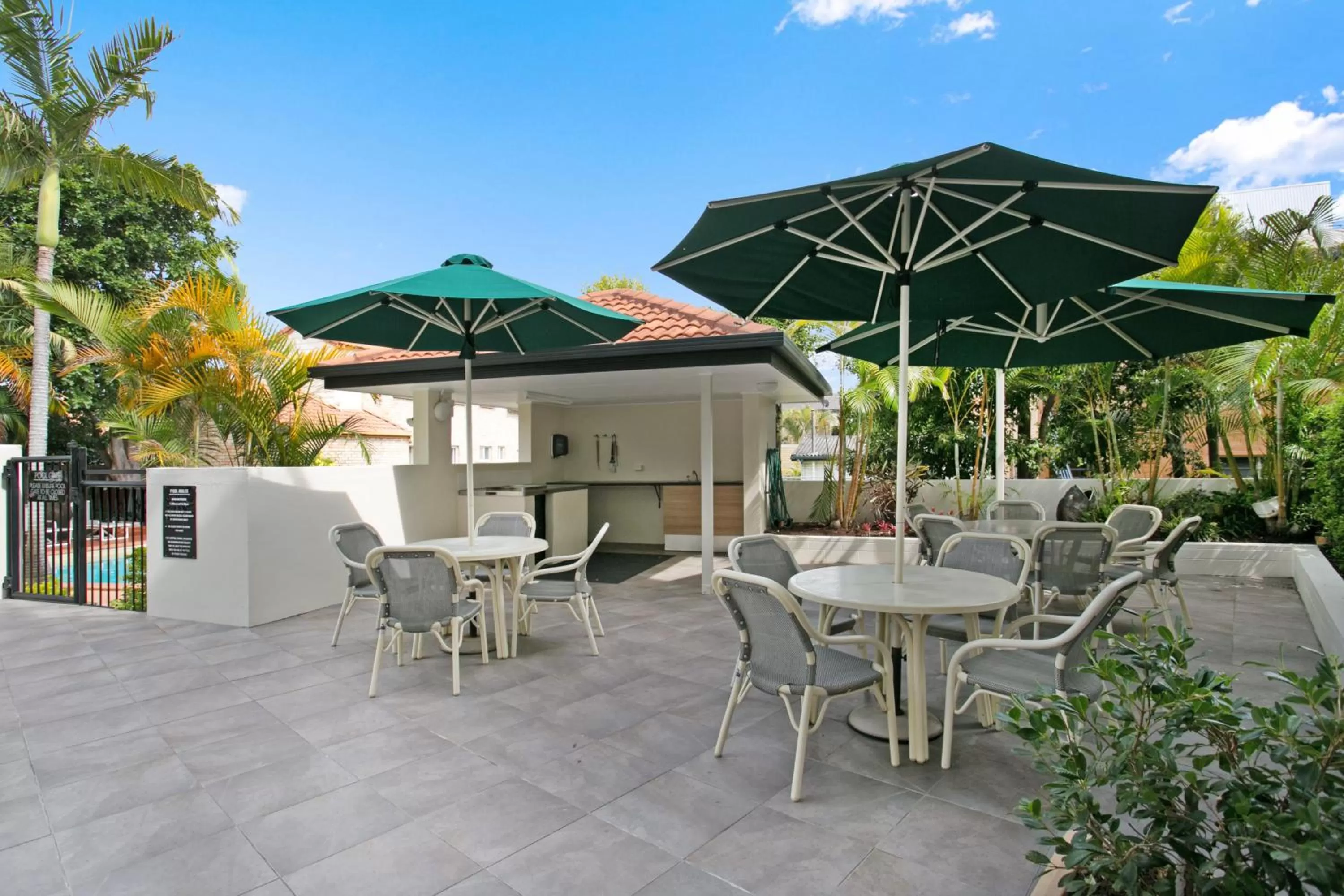 BBQ facilities in Windsurfer Resort