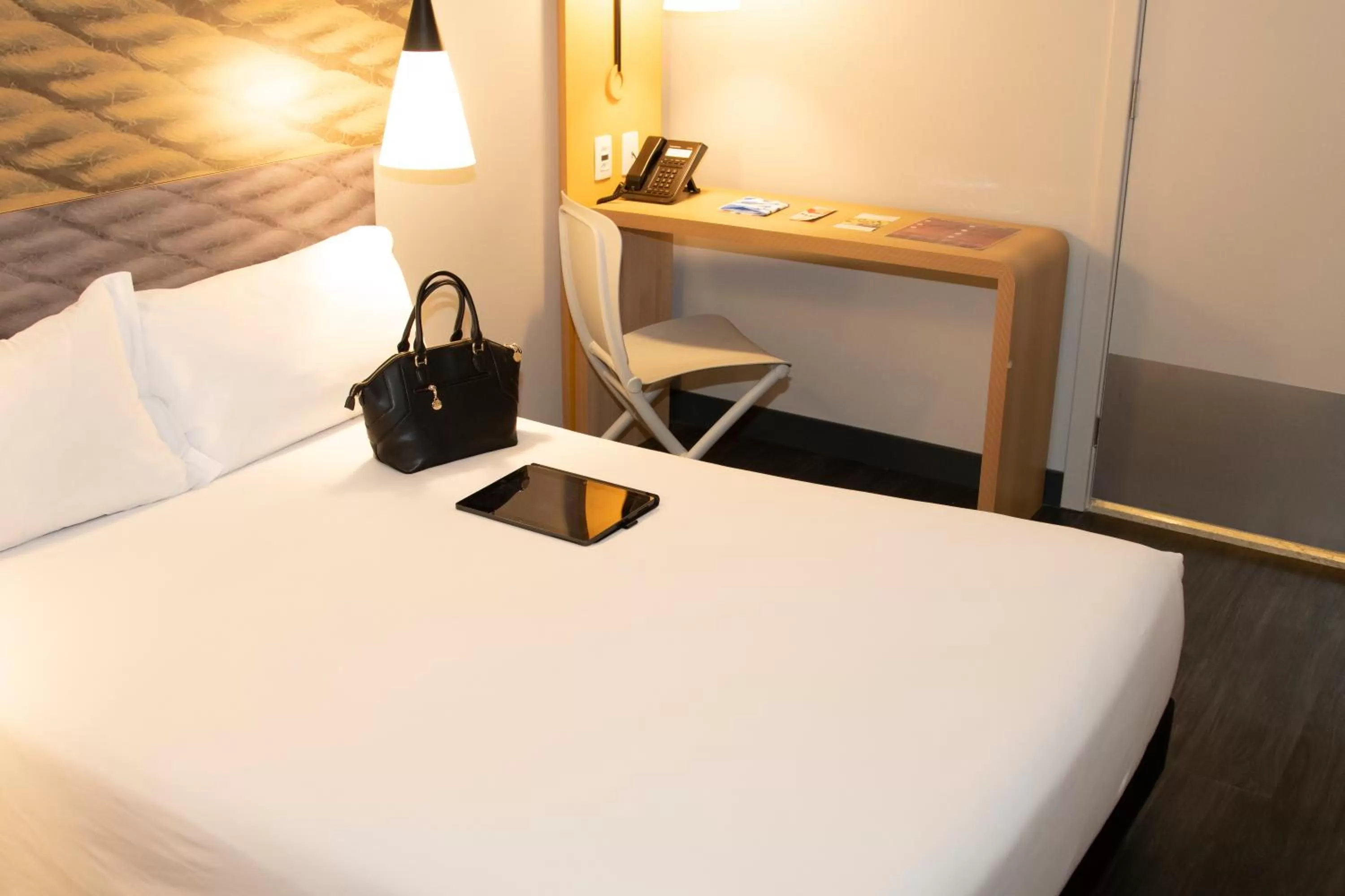 Bed in ibis Sao Paulo Tatuape