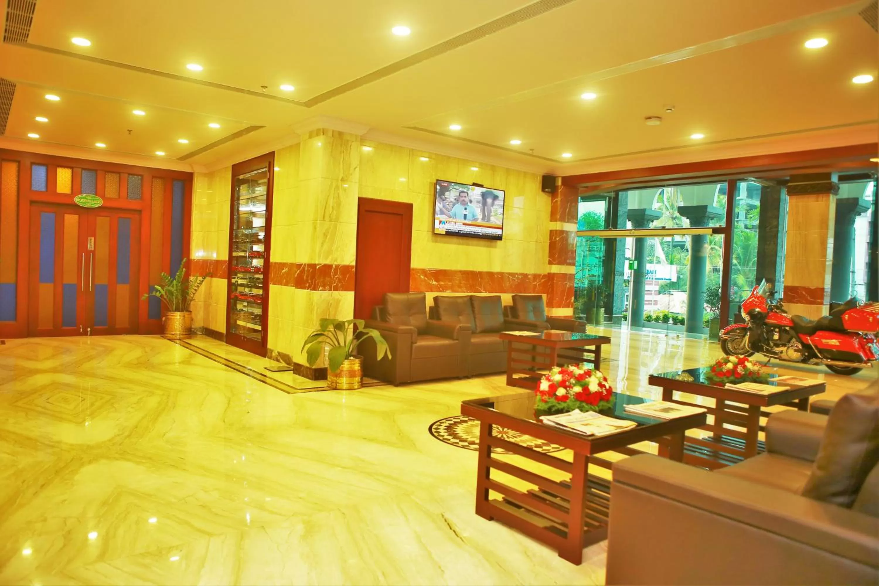 Lobby or reception in Seashore Residency