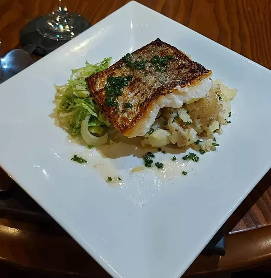 Food in The Black Lion Royal Hotel