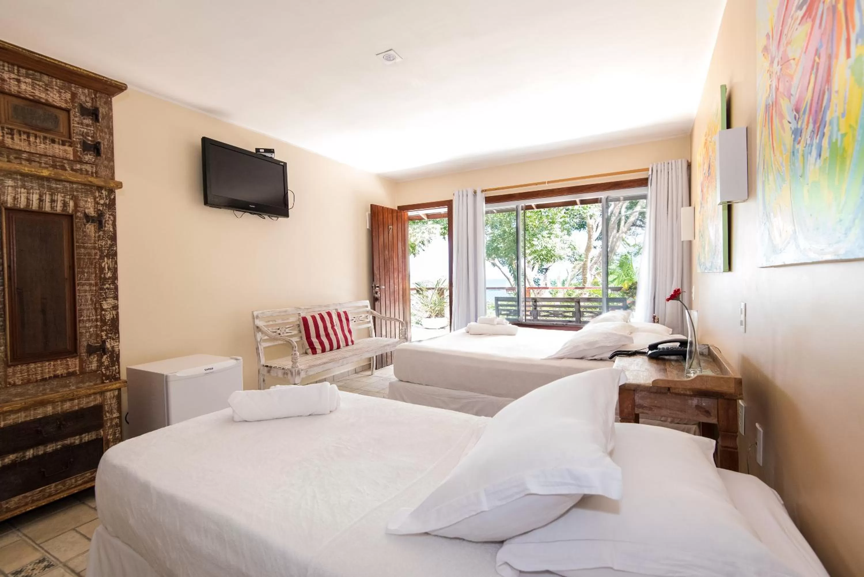 Bedroom, Bed in Pousada La Dolce Vita