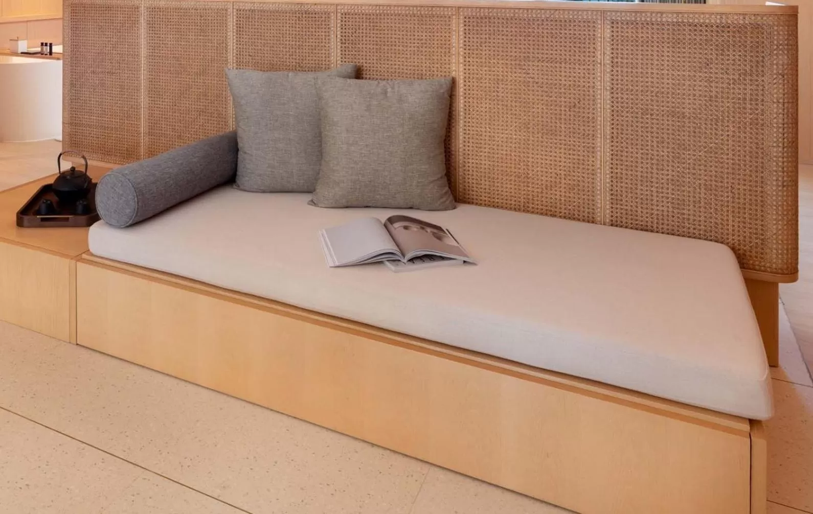 Decorative detail, Bed in The Taikang Sanya, a Tribute Portfolio Resort