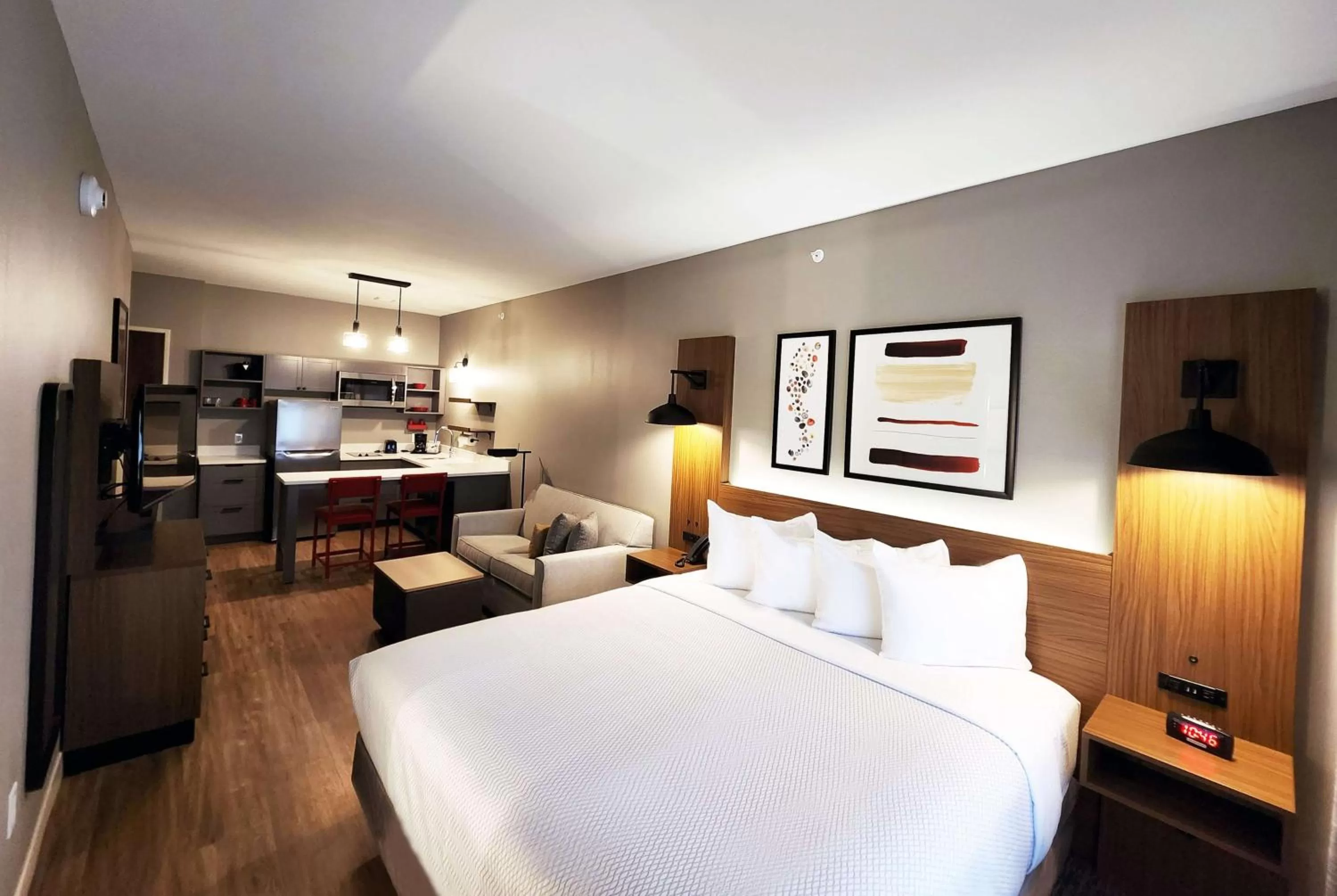 Photo of the whole room, Bed in Hawthorn Extended Stay by Wyndham Pflugerville