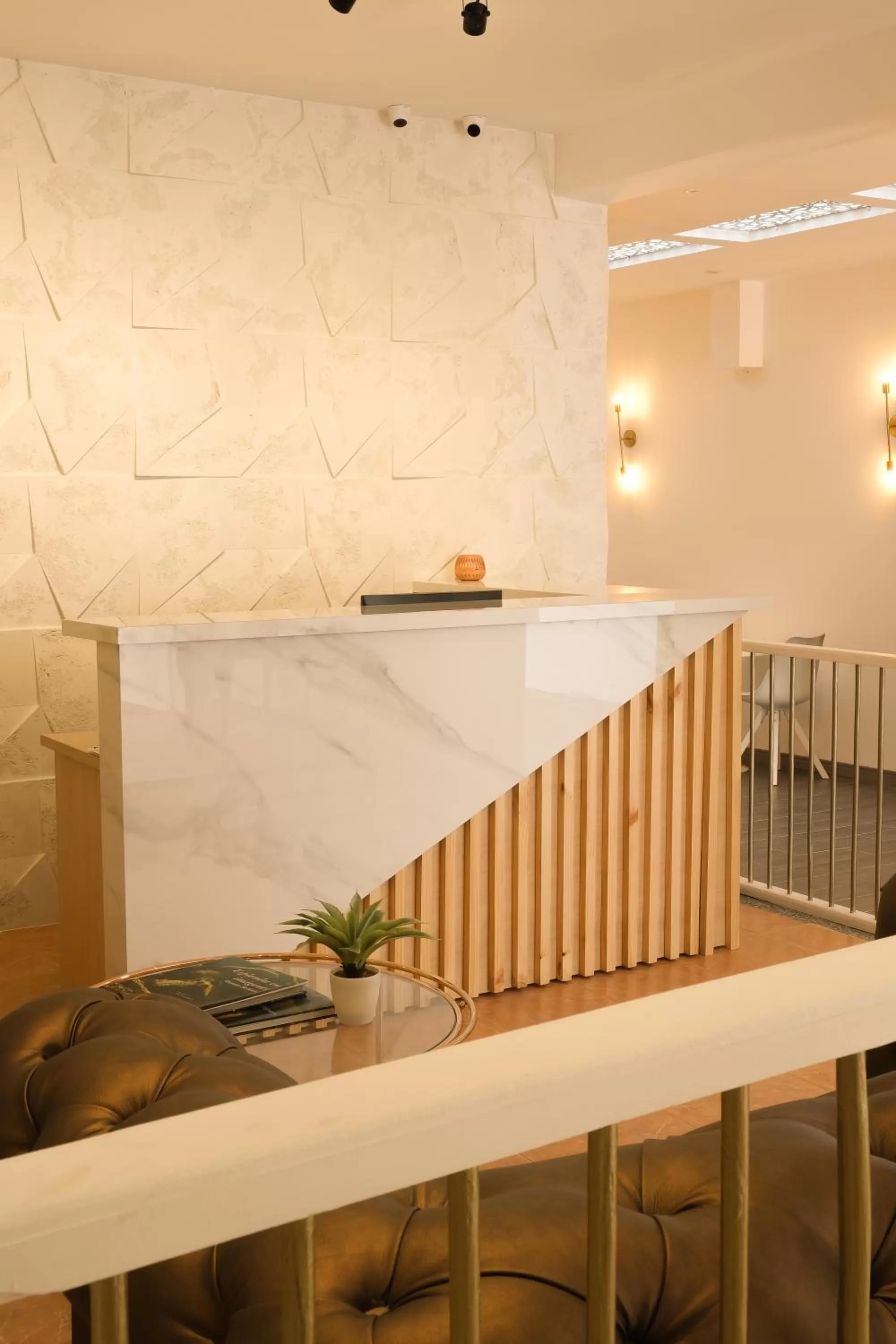 Lobby or reception in El Zócalo Hotel Boutique