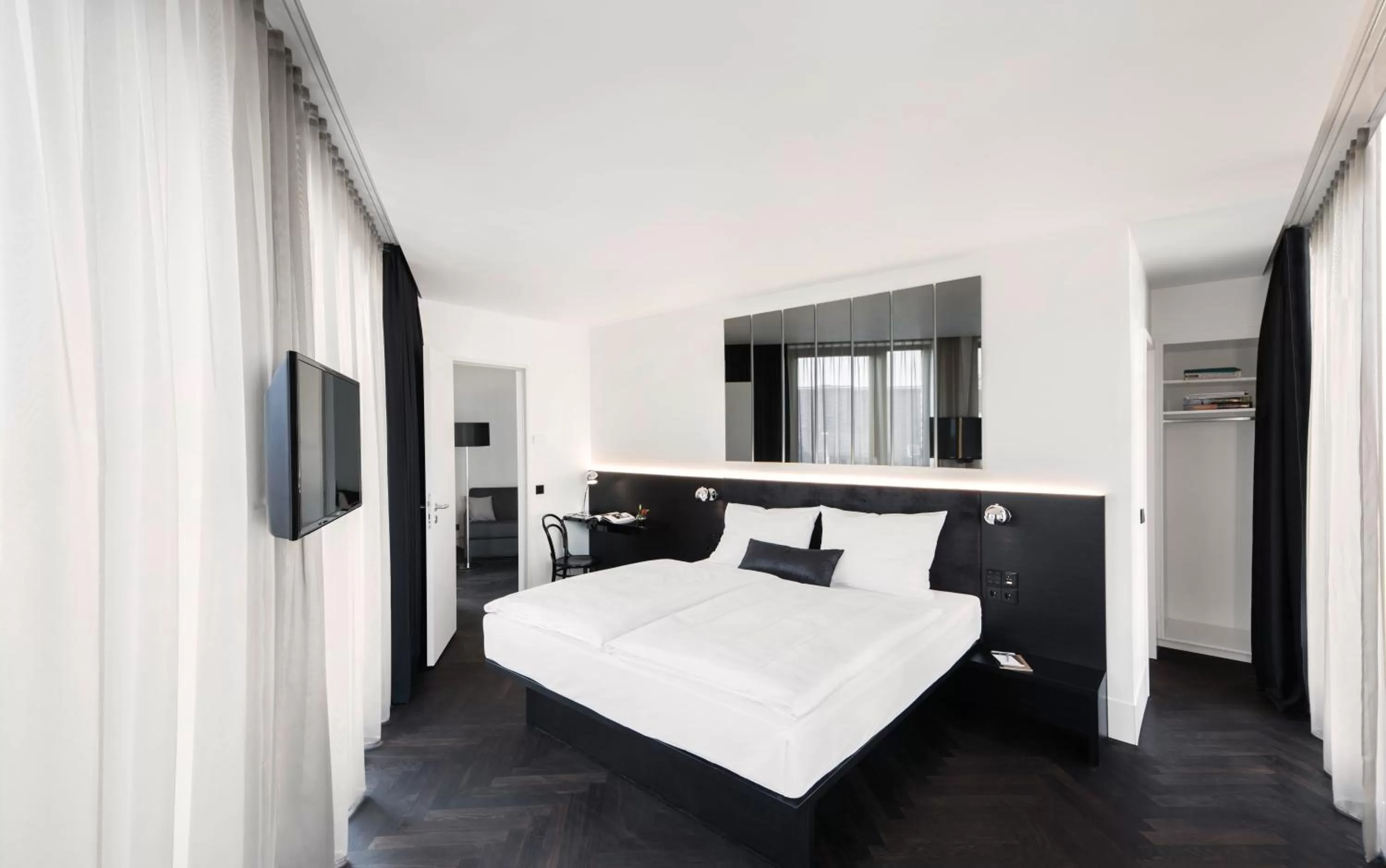 Photo of the whole room, Bed in Hotel AMANO Grand Central