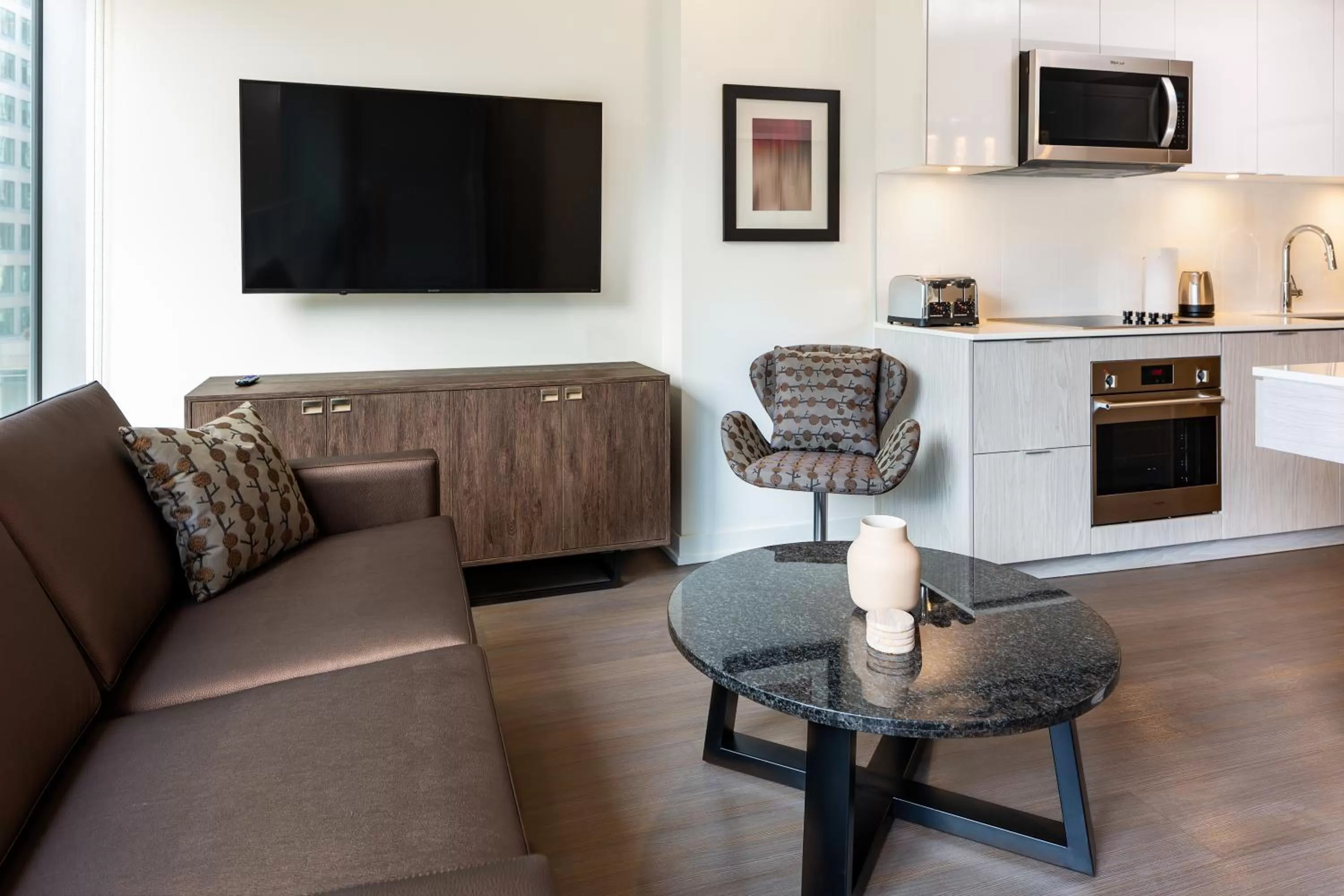 Living room in reStays Ottawa