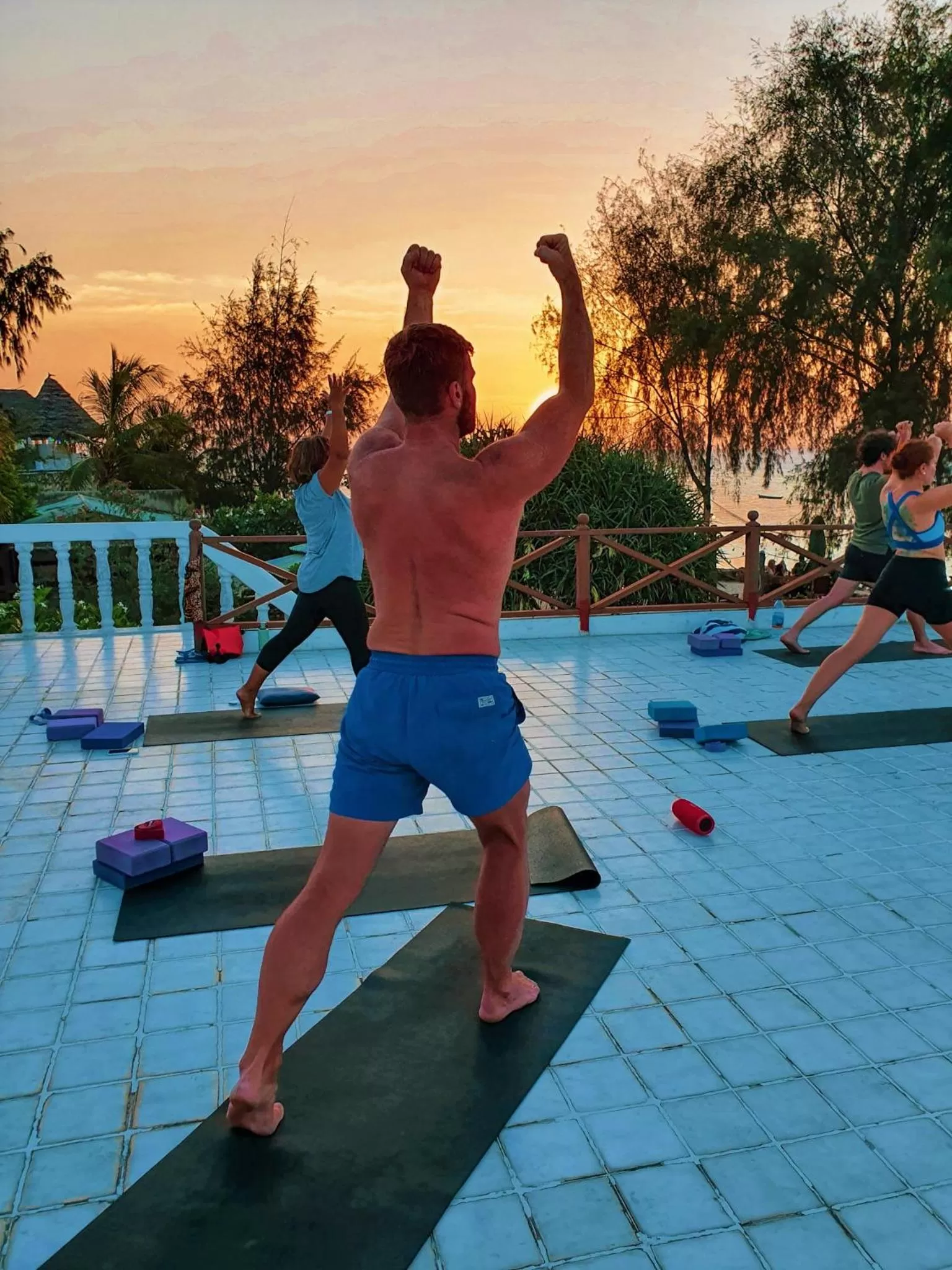 Fitness centre/facilities in Flame Tree Cottages