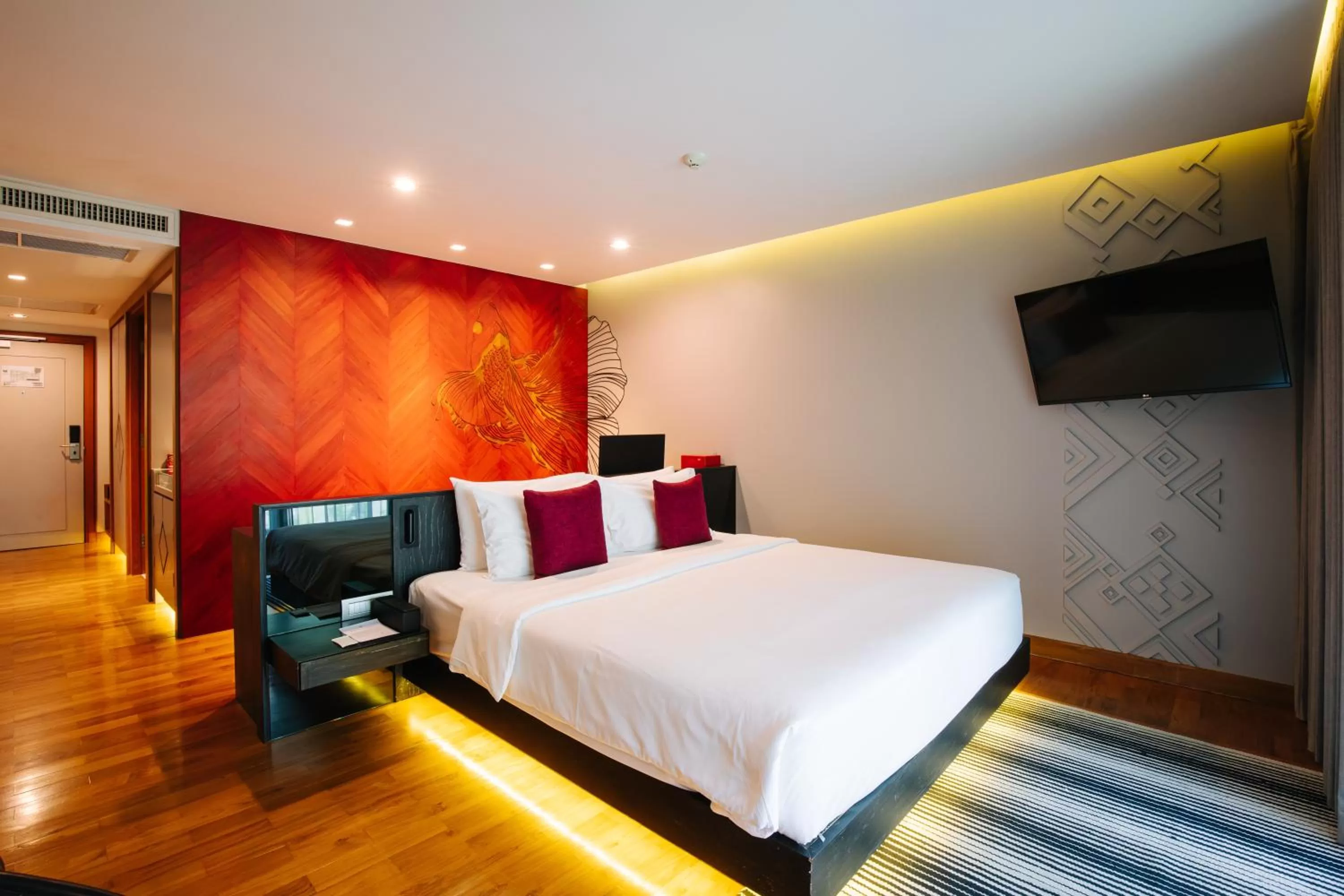 Bedroom, Bed in Cross Chiang Mai Riverside