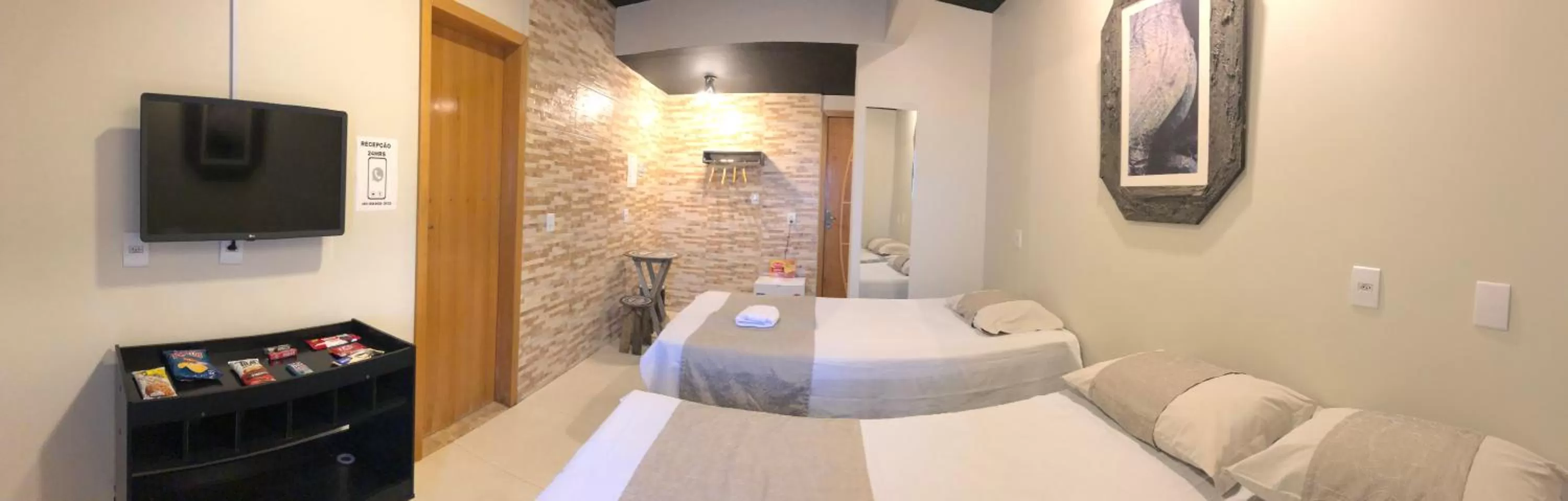 Bathroom in Riacho Hotel