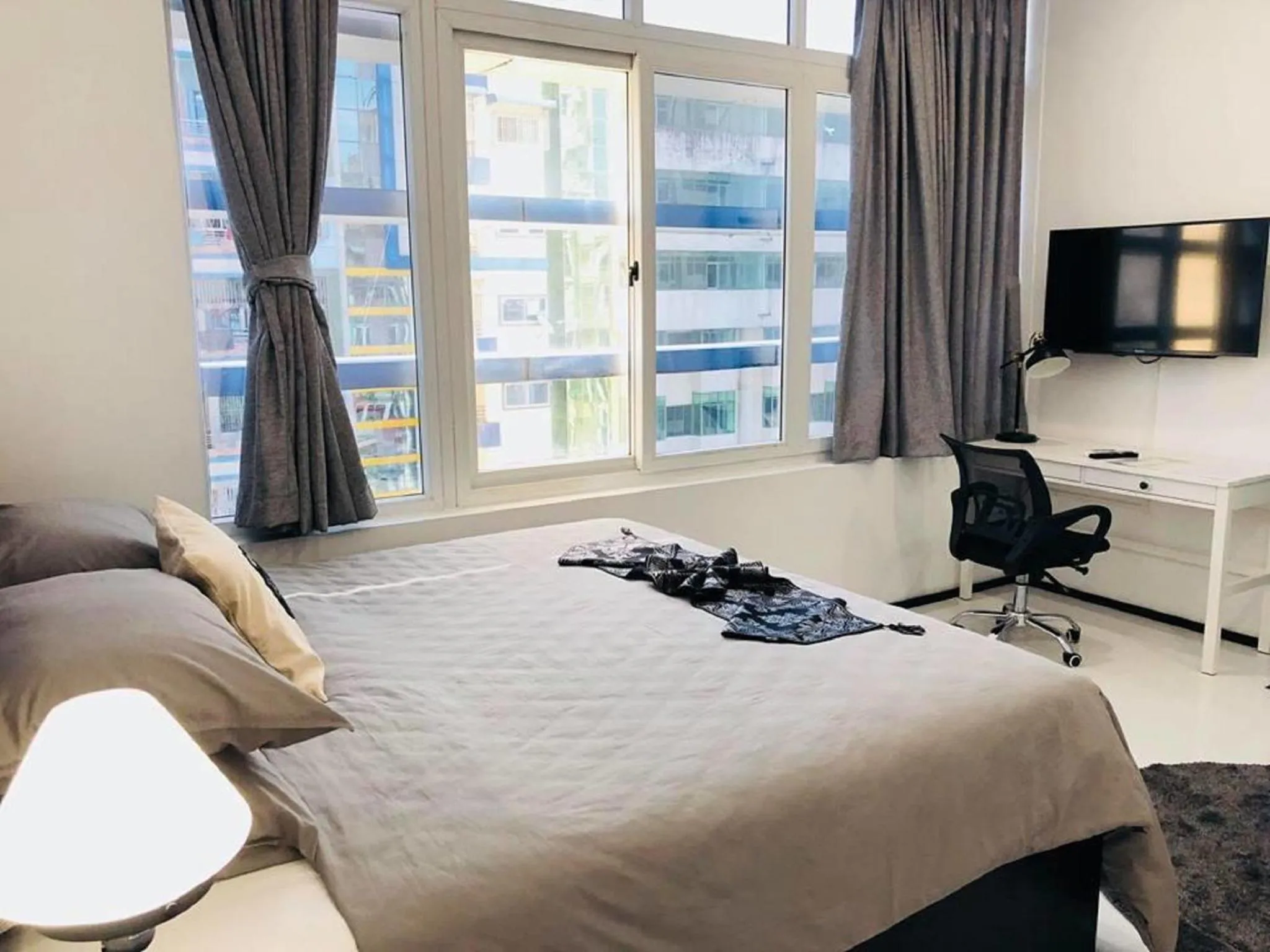 Bedroom in YAMA HOTEL & ROOFTOP BAR