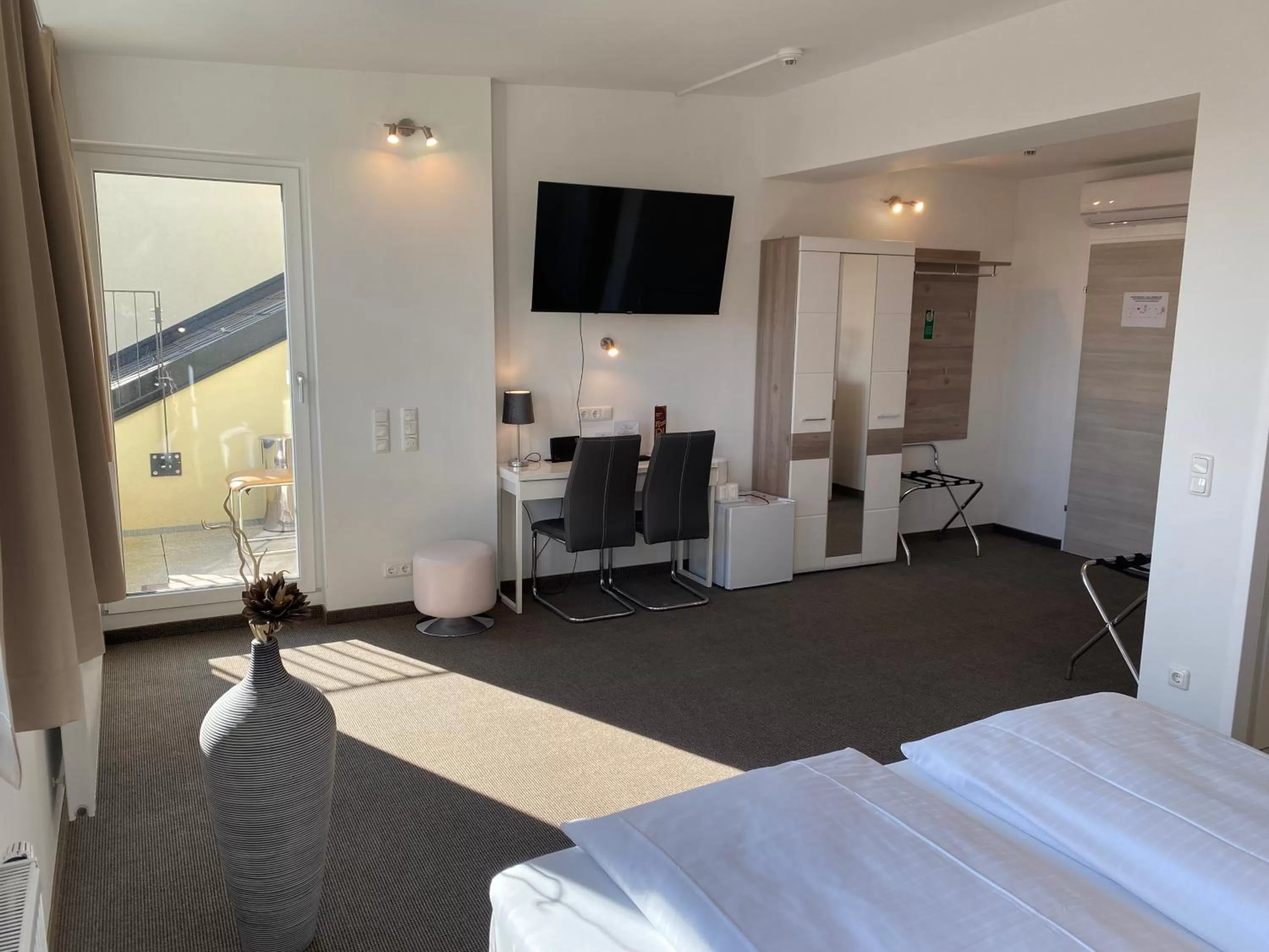 Bed in Hotel Michael