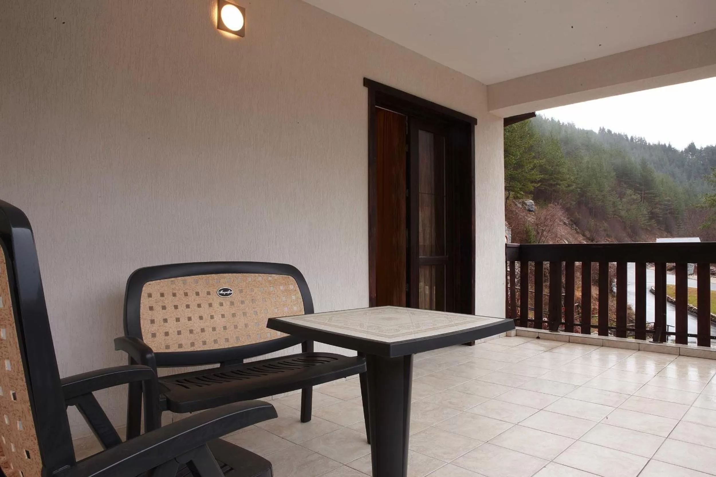 Patio, Balcony/Terrace in Eco Complex Smilyan