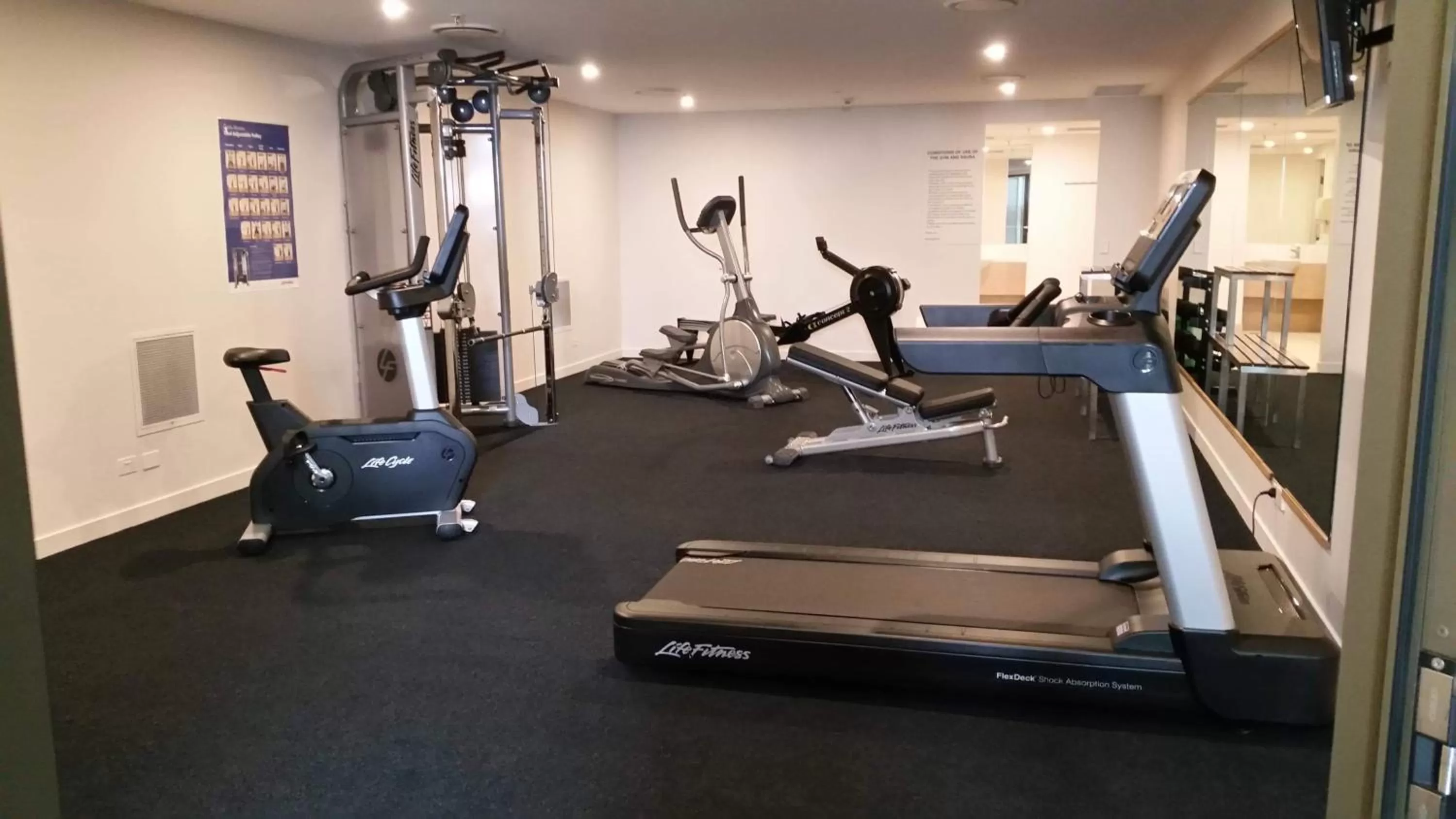 Fitness centre/facilities in Grand Mercure Allegra Hervey Bay