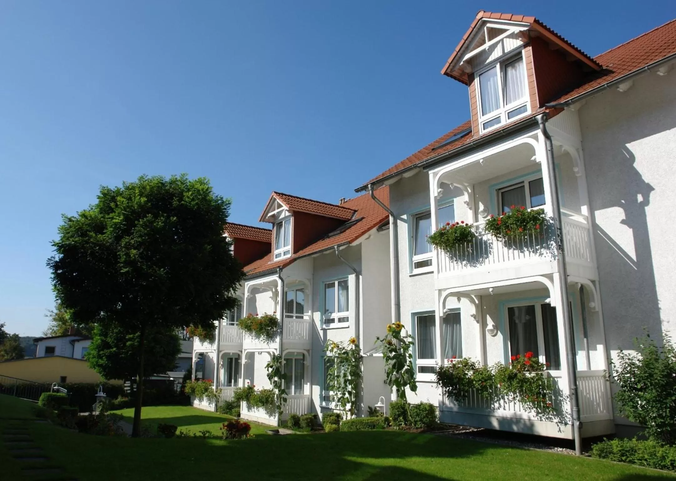 Facade/entrance in Appartementhaus Binzer Sterne