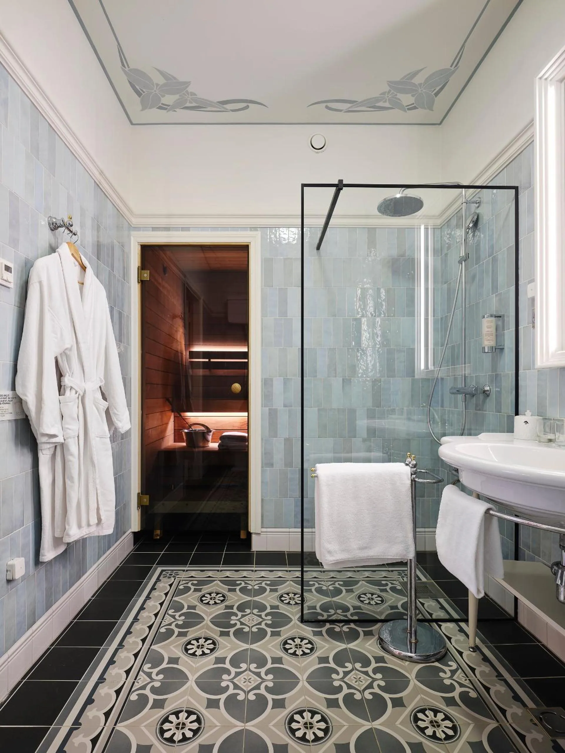 Sauna in Villa Ammende Restaurant and Hotel