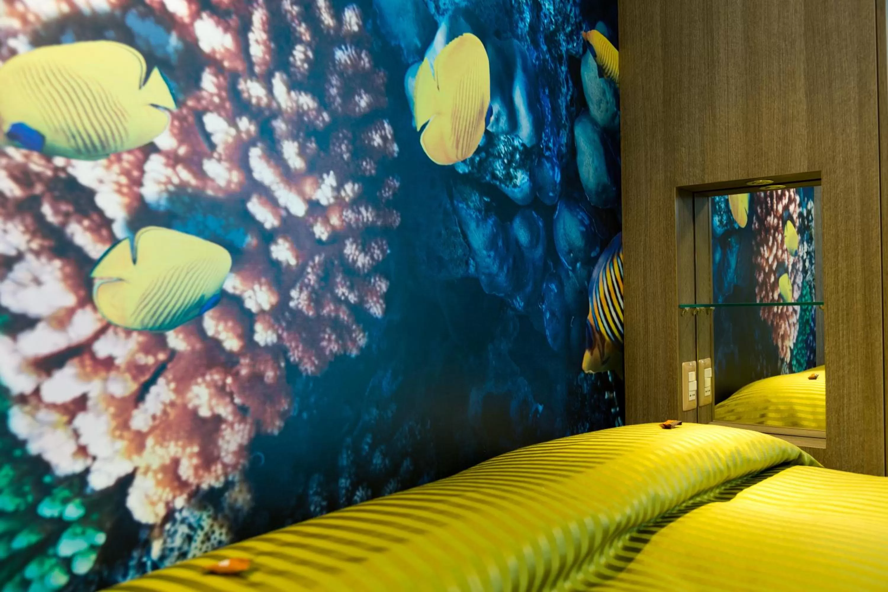 Decorative detail in Hotel Miramare