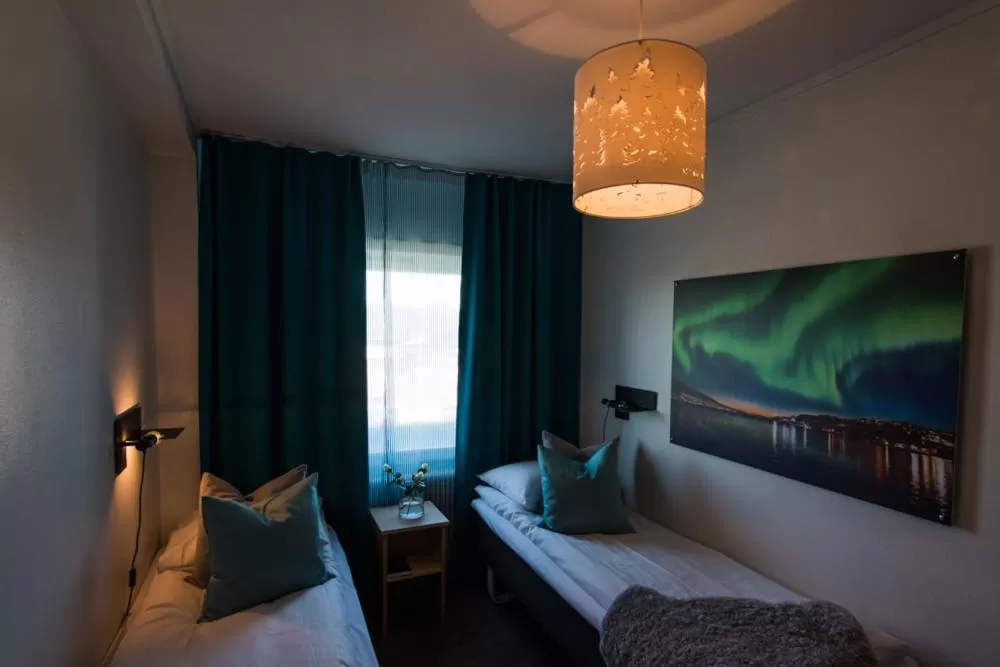 Bed in Breidablikk Guesthouse