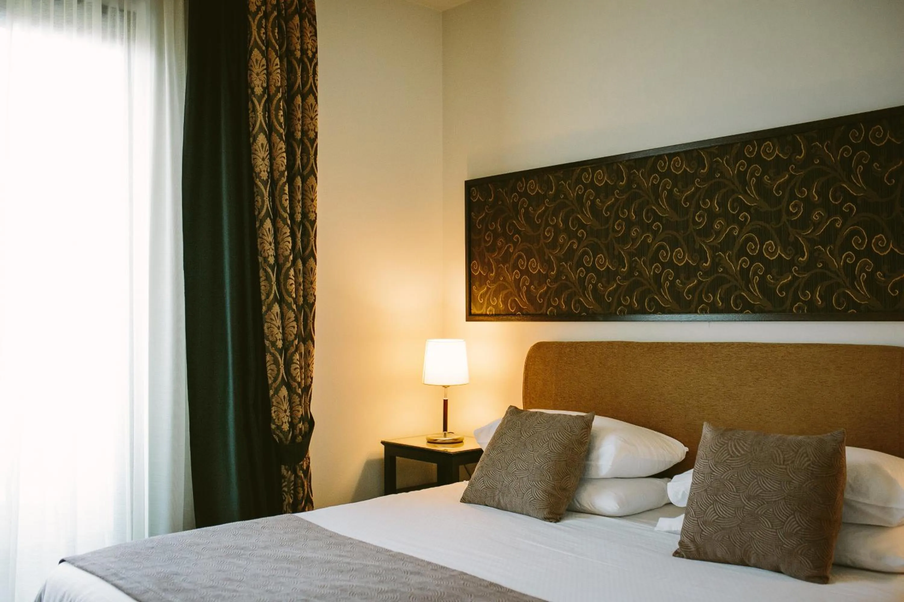 Bed in Hotel Piccola Vela