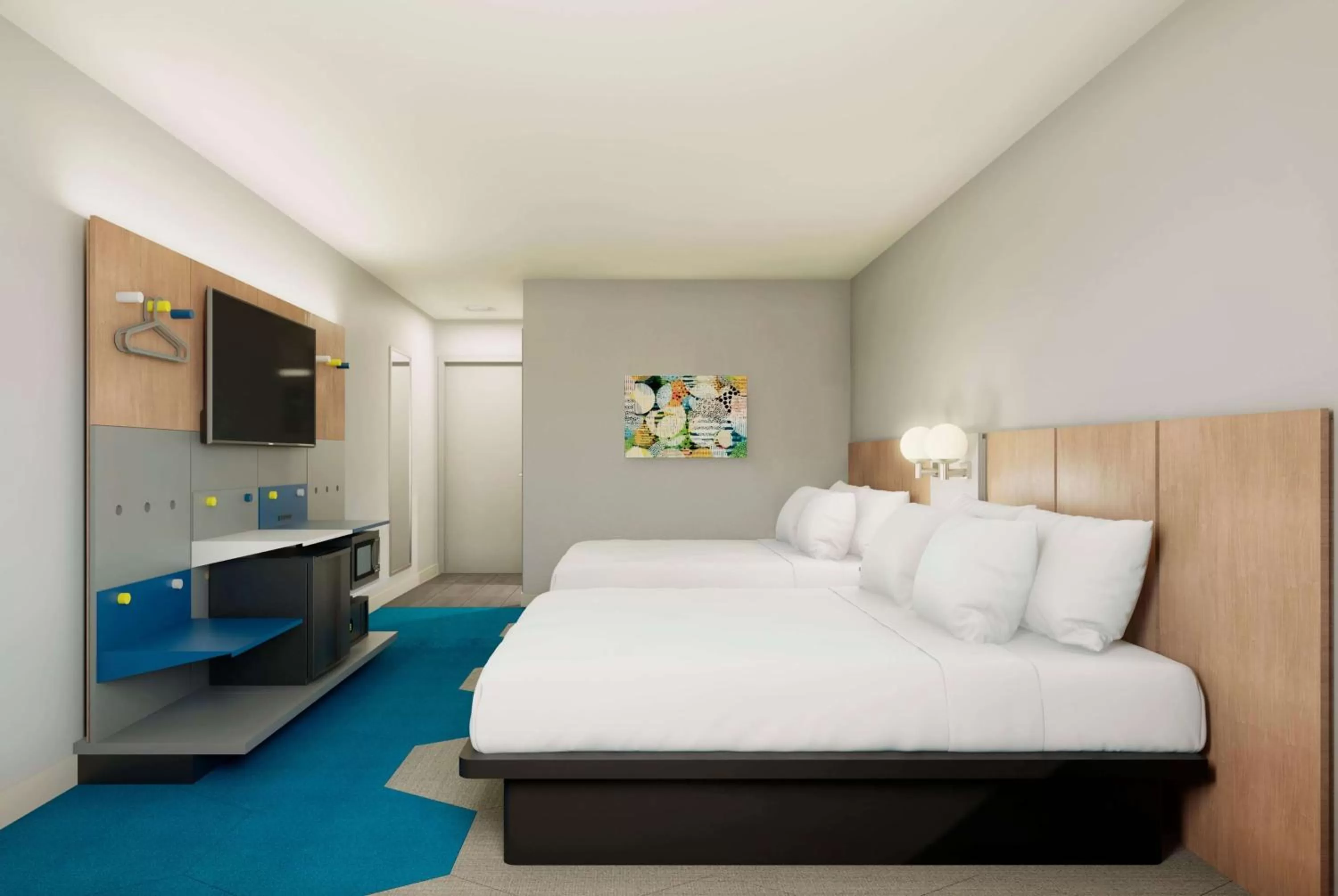 Photo of the whole room, Bed in Microtel Inn & Suites by Wyndham Winchester