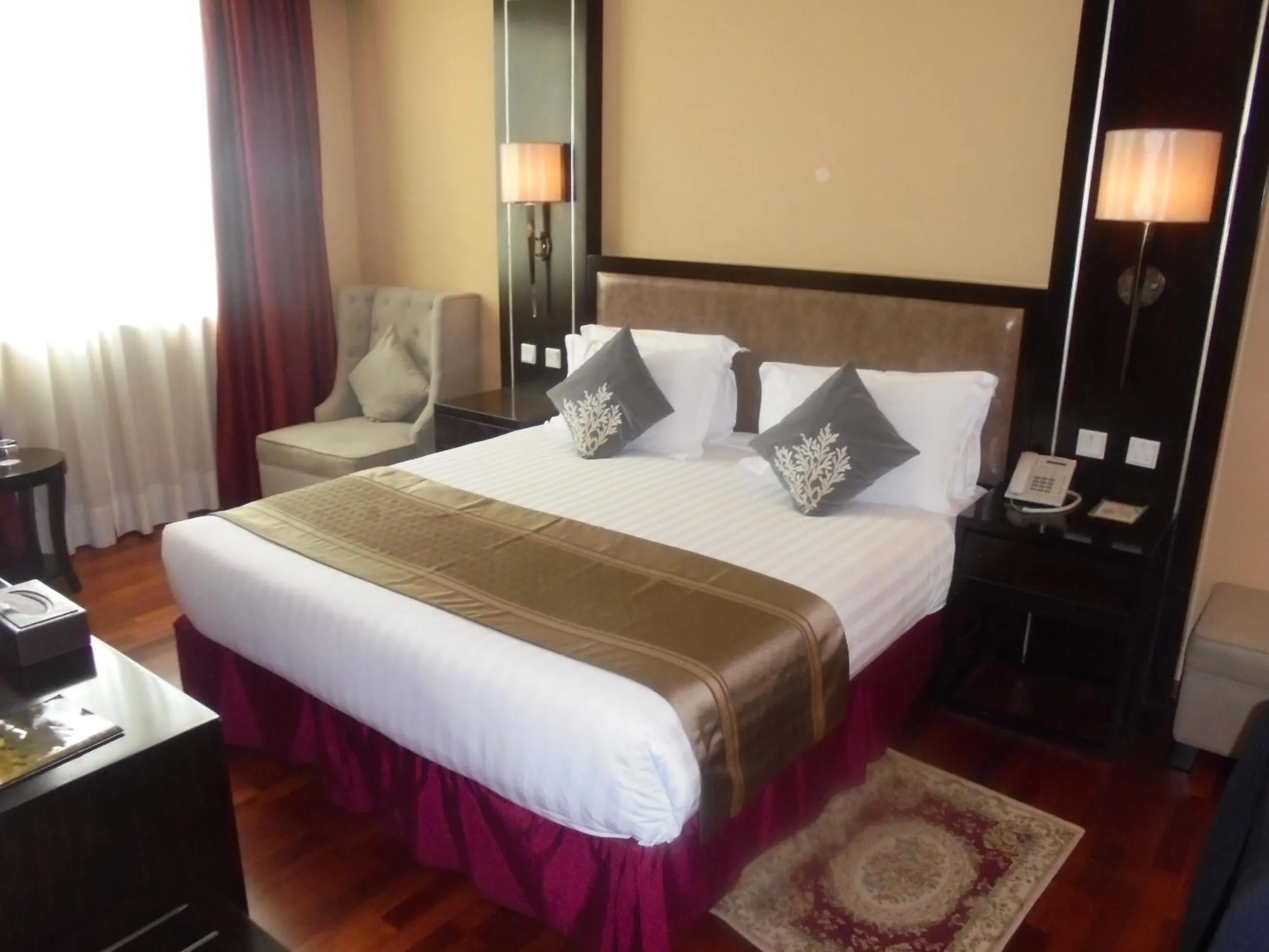 Photo of the whole room, Bed in Saro Maria Hotel