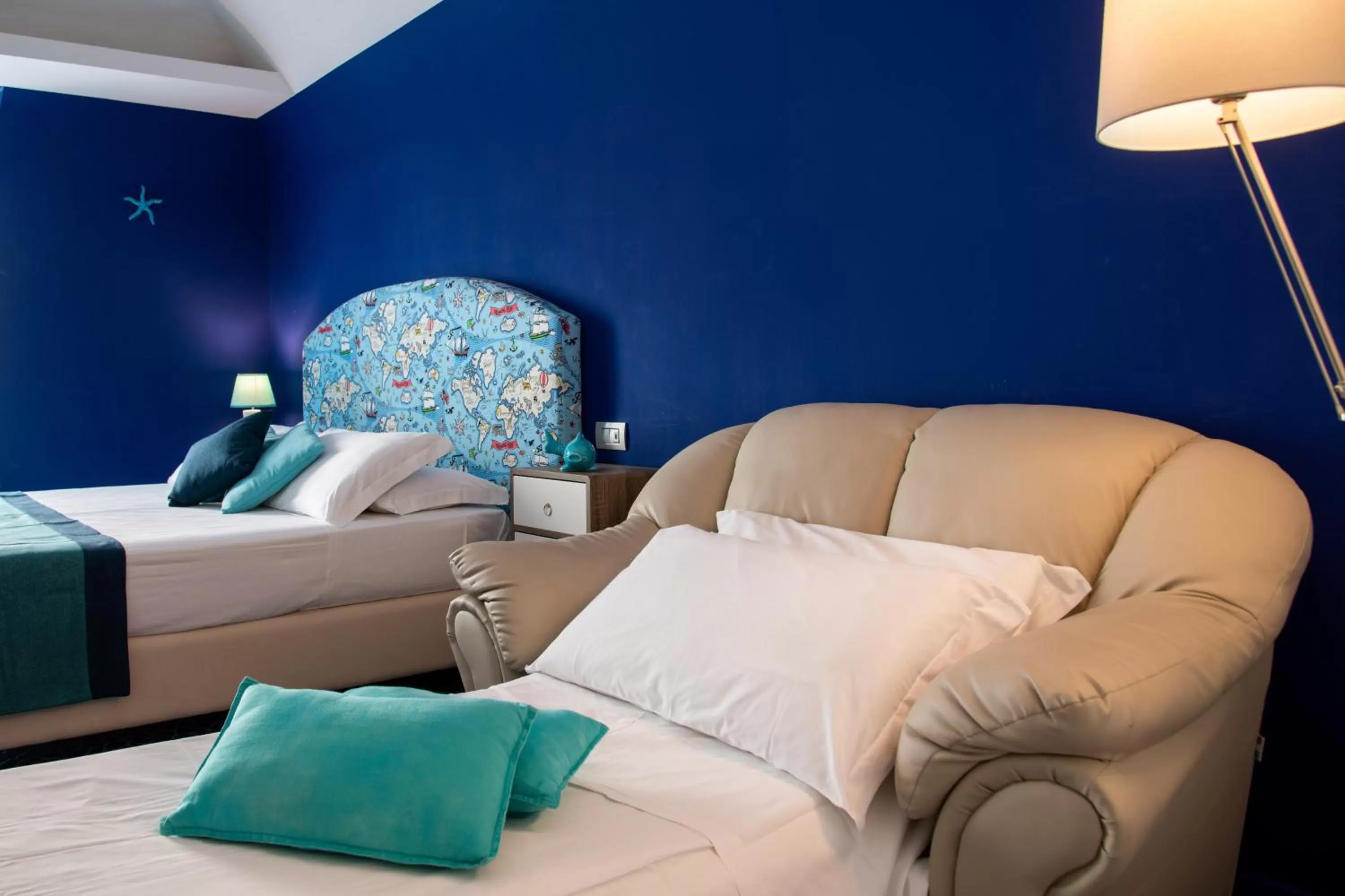 Bed in Aquae Romanae