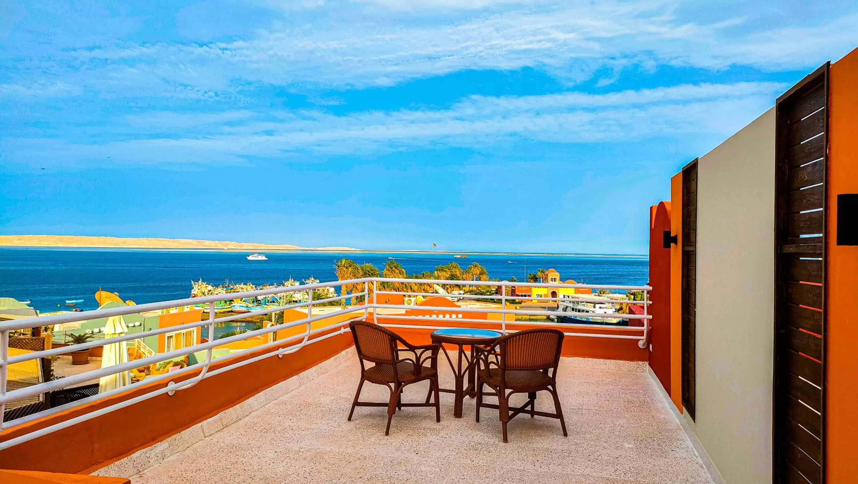 Patio in AJIRA Bay Hotel Hurghada Marina
