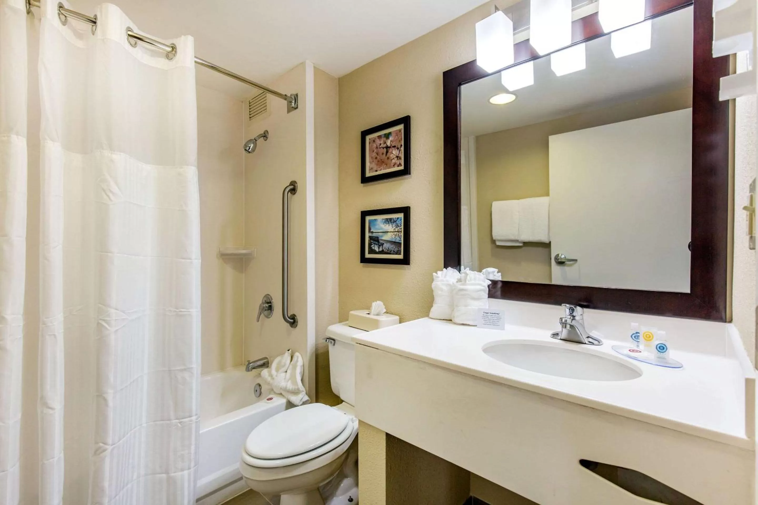 Queen Room with Accessible Tub - Accessible/Non-Smoking in Comfort Inn College Park North