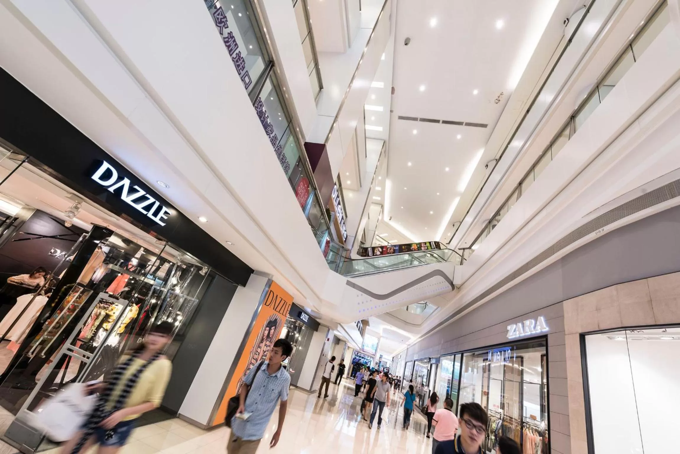 Shopping Area in Fraser Suites Guangzhou