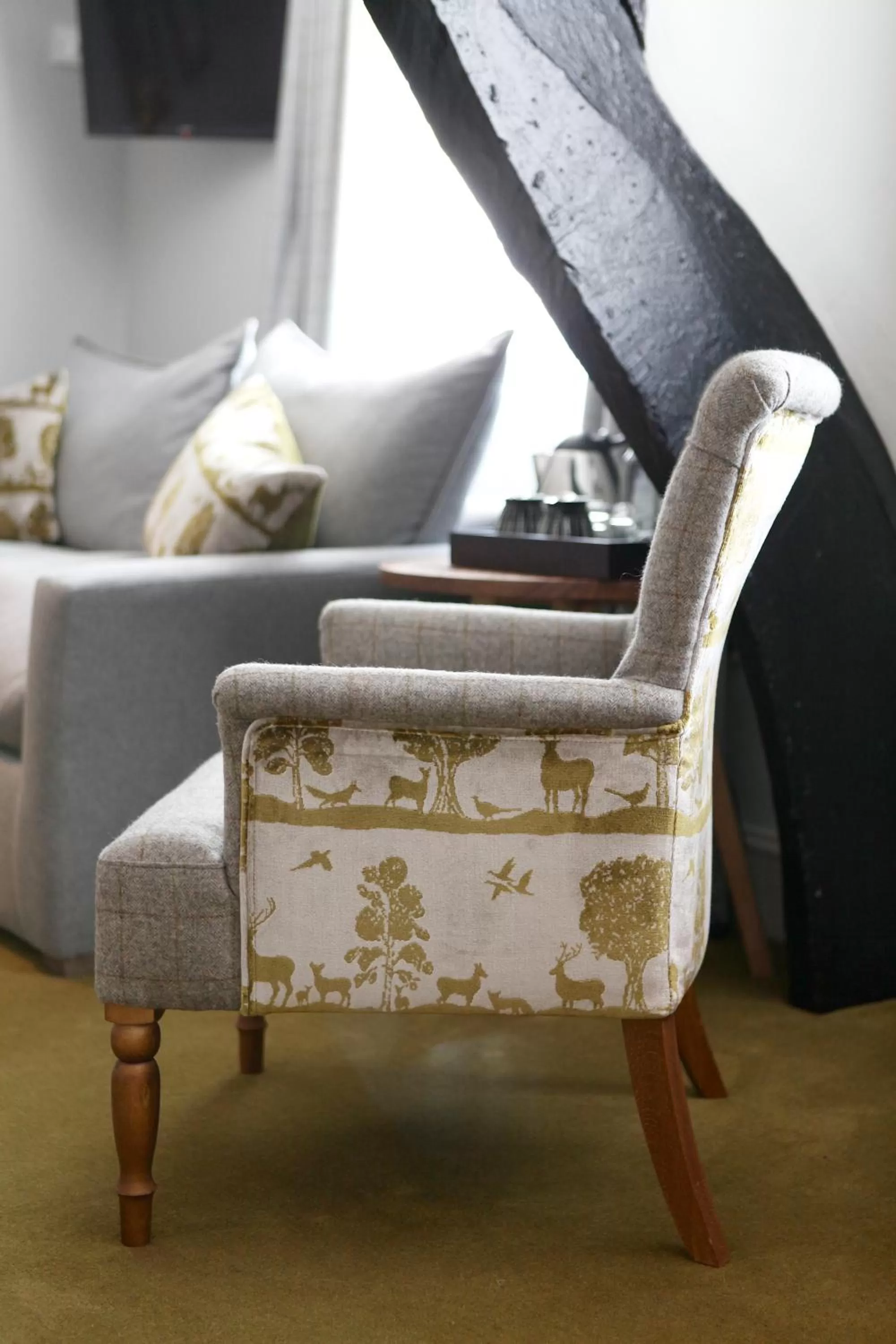 Decorative detail in The Rose and Crown