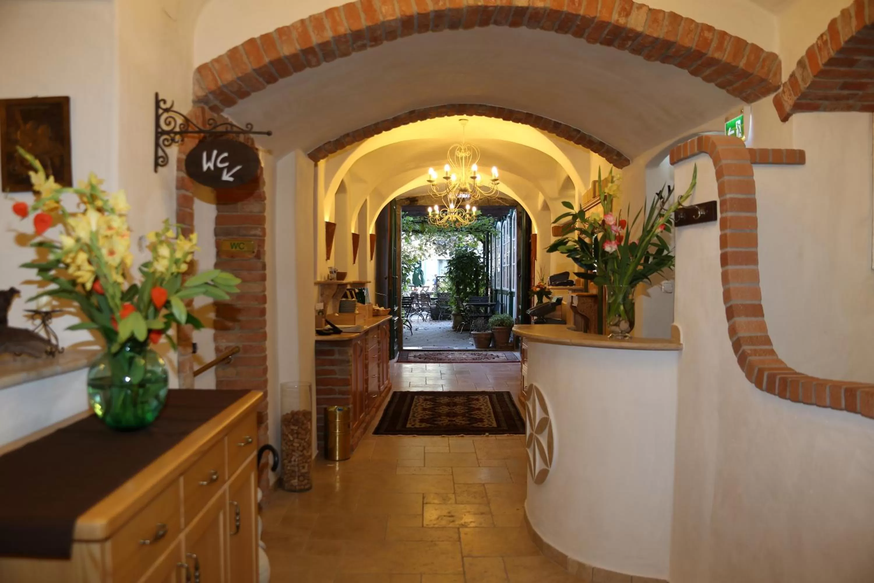 Lobby or reception in Gasthof Lend-Platzl