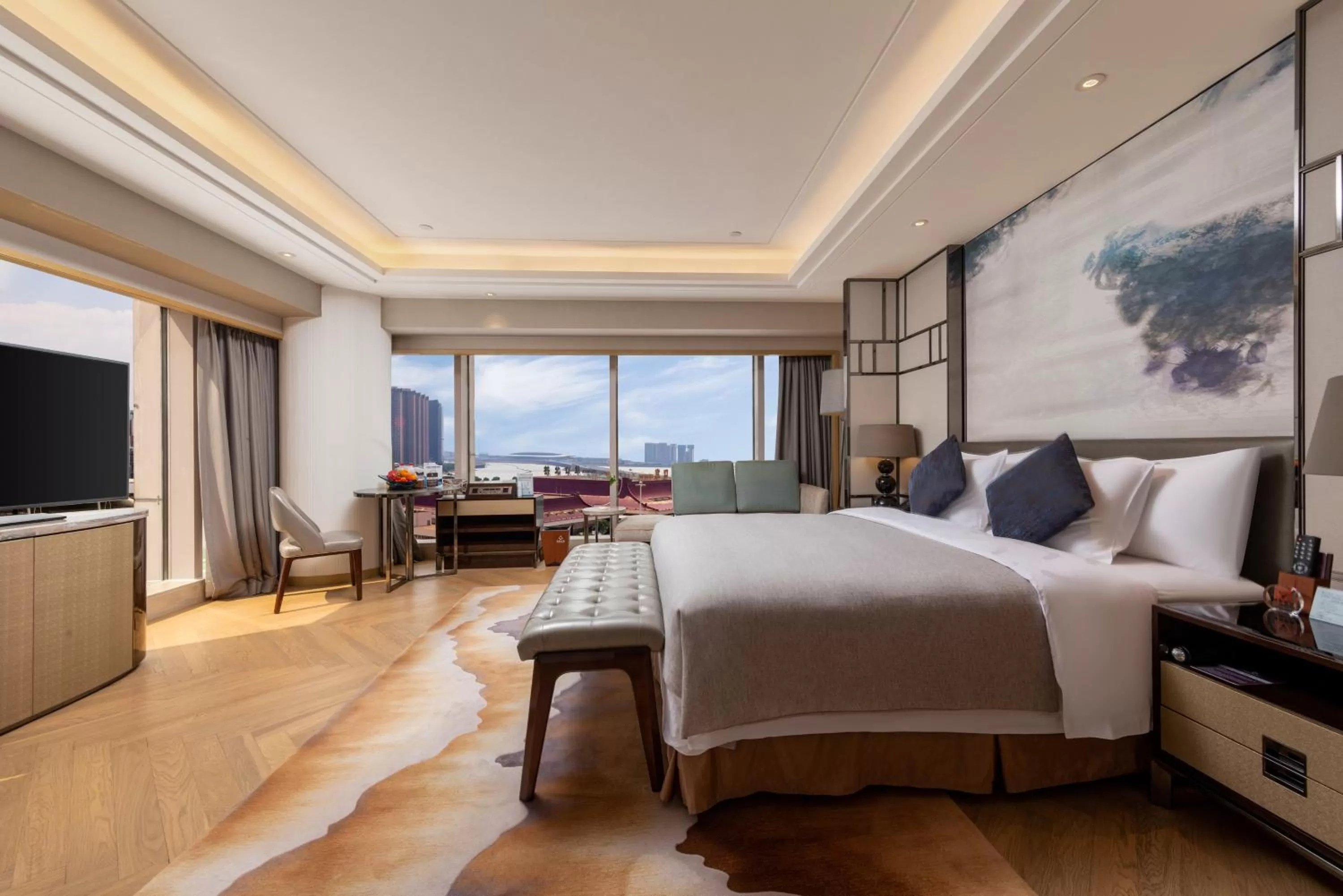Bed in Zhuhai Longzhuda International Hotel - 24hours stay