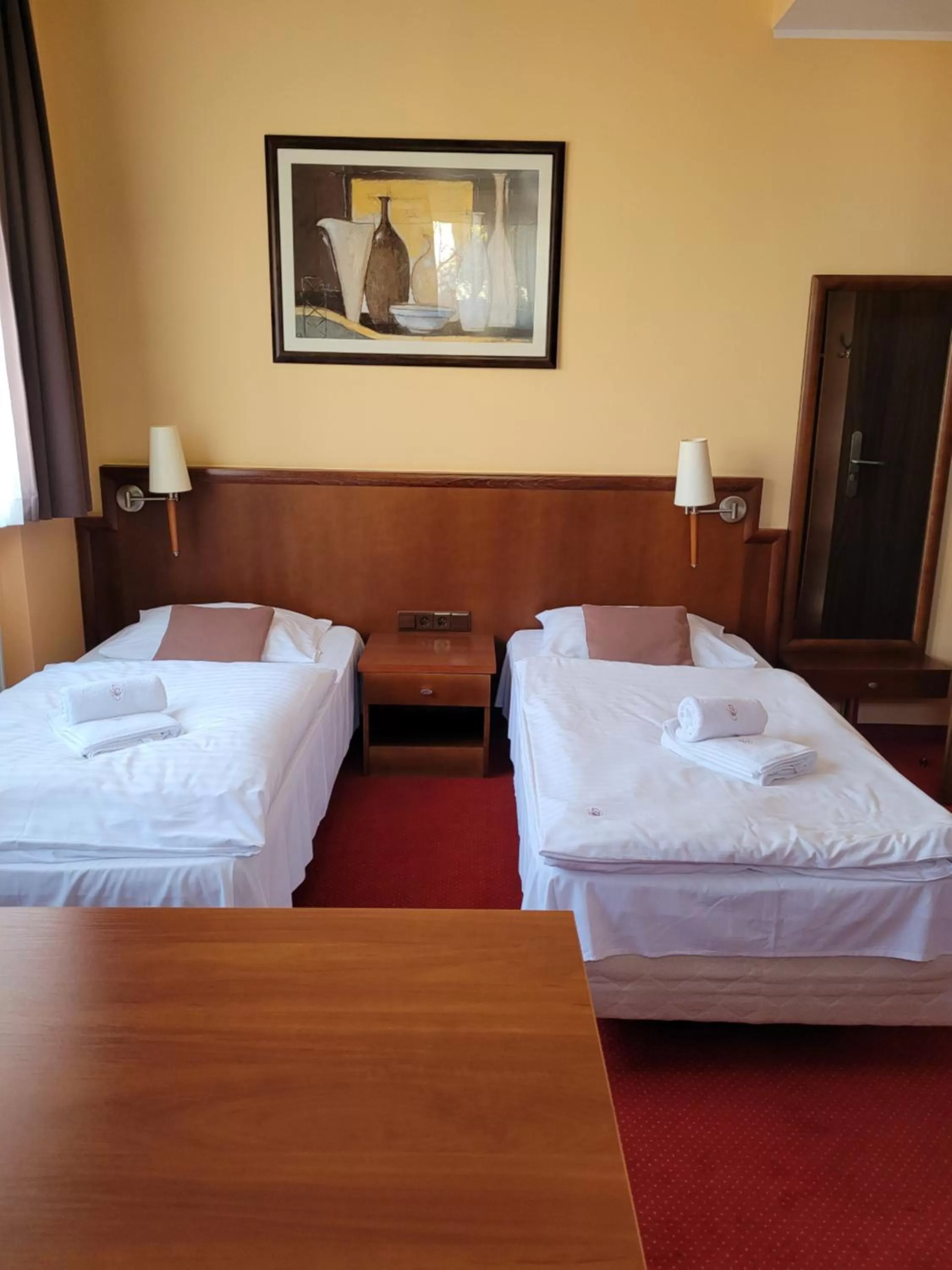 Bed in Virgo B&B Biznes Rumia