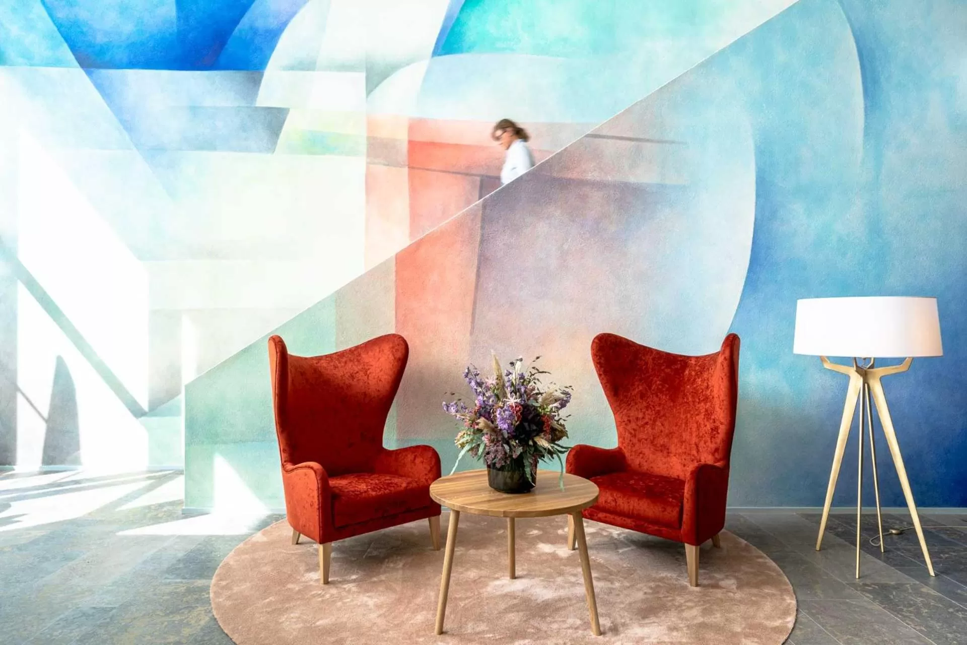 Lobby or reception in Tertianum Parkresidenz Meilen