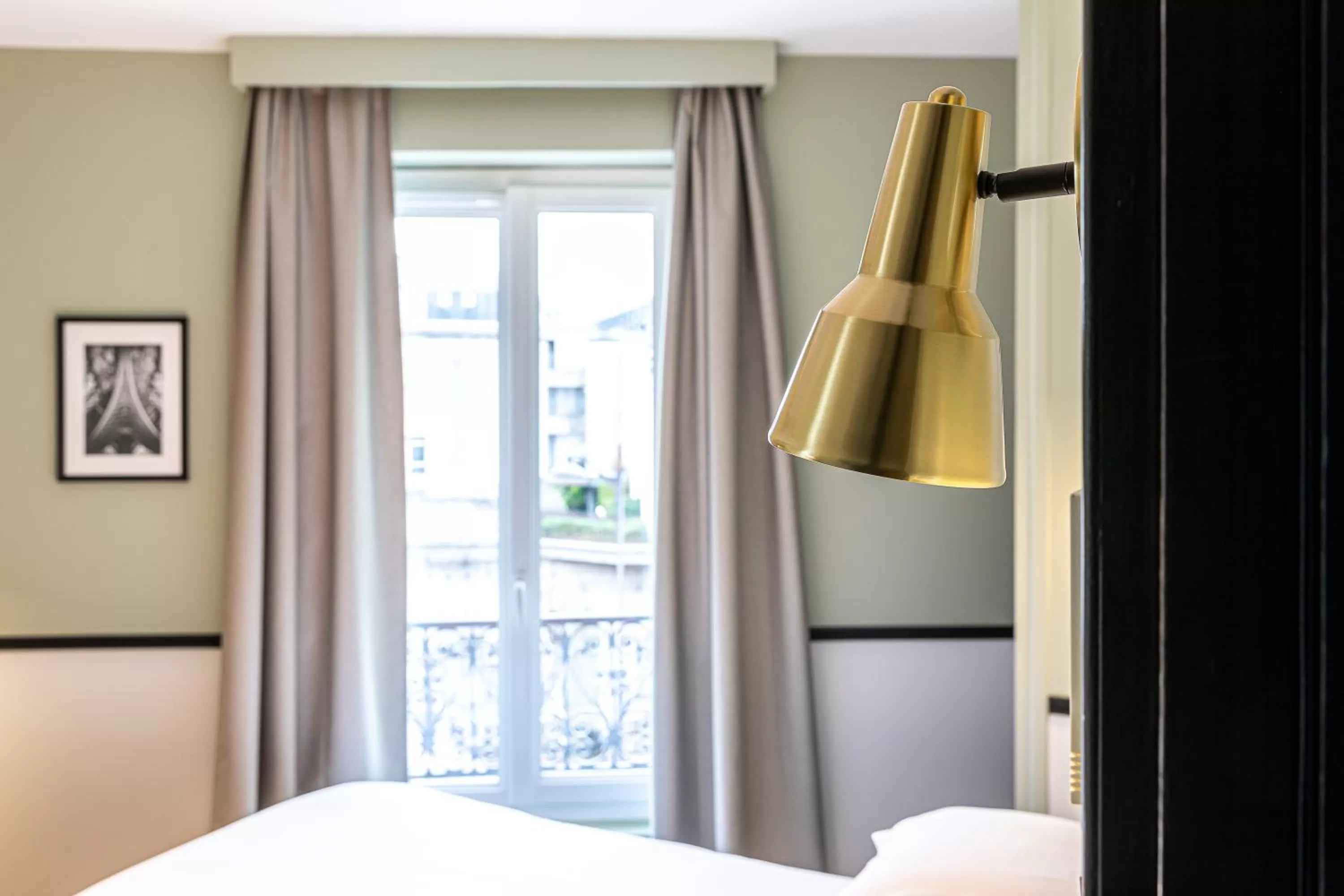 Bedroom, Bed in Hotel de l'Aqueduc