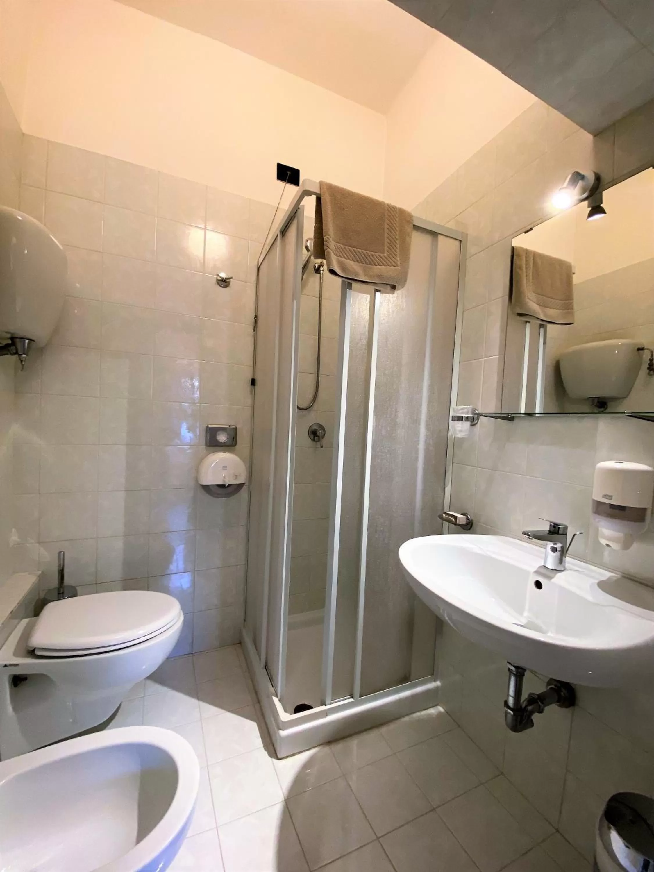 Bathroom in Hotel San Francesco e il lupo