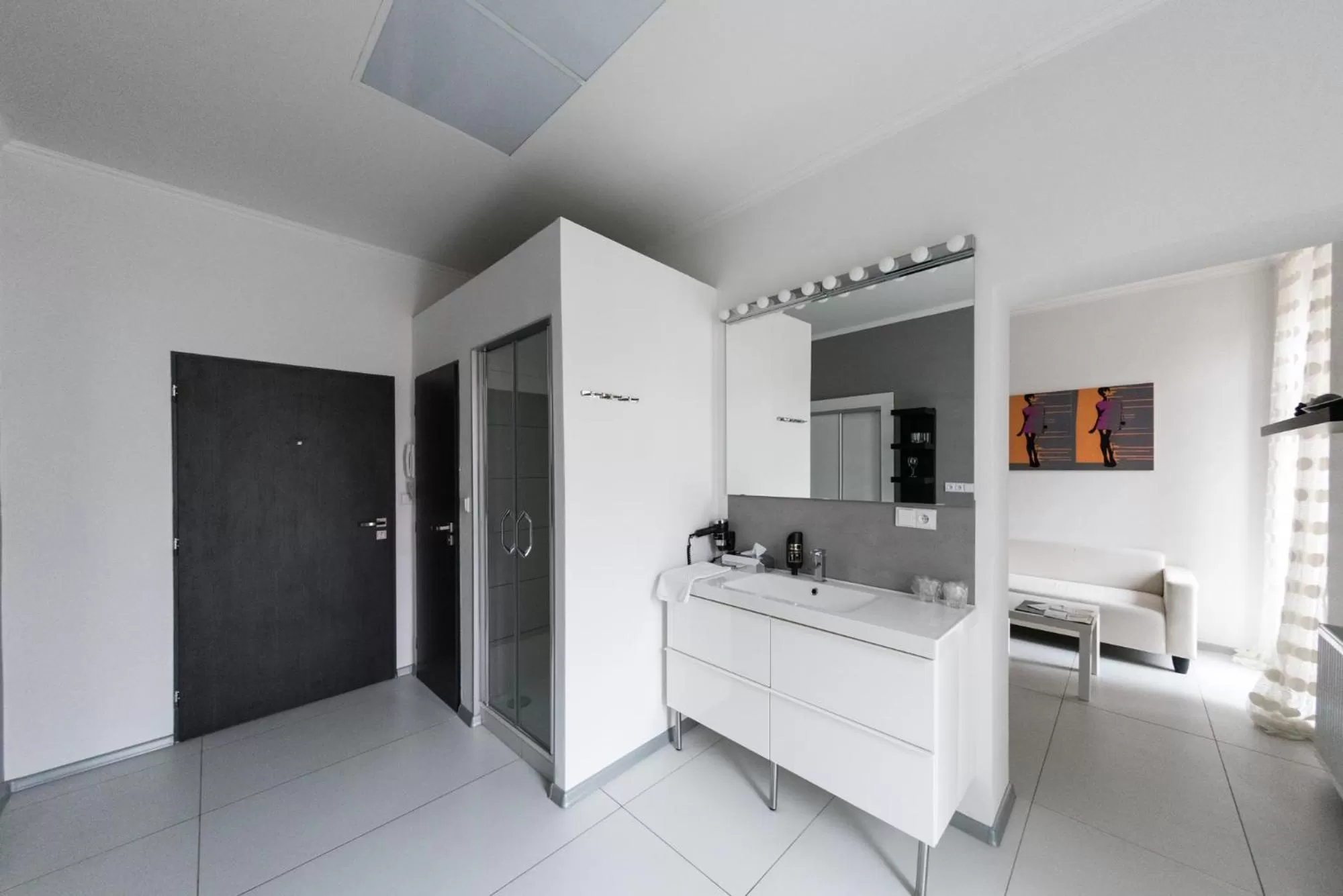 Kitchen or kitchenette in Hotel Plzeň