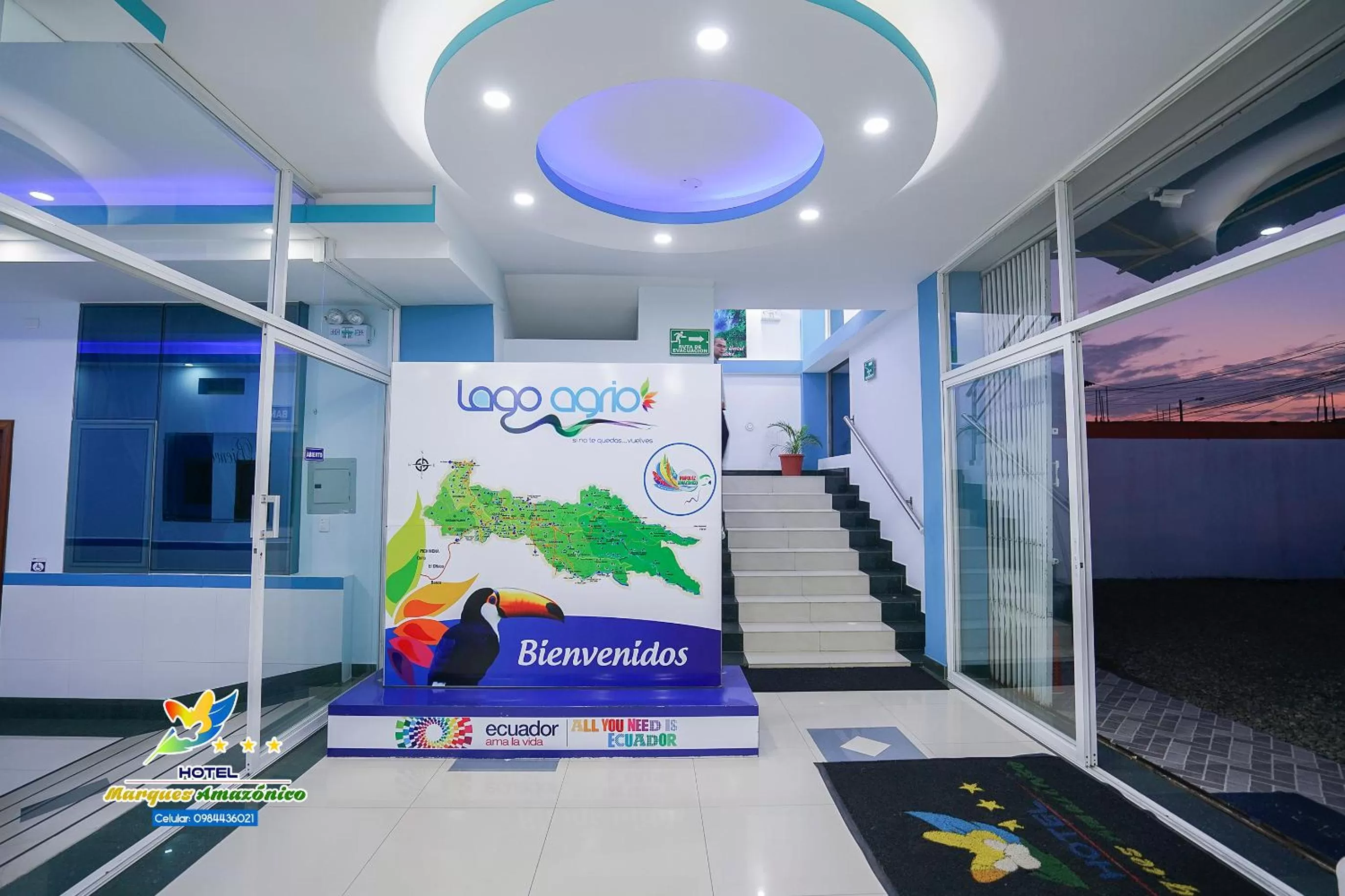 Lobby or reception in Hotel Marques Amazonico