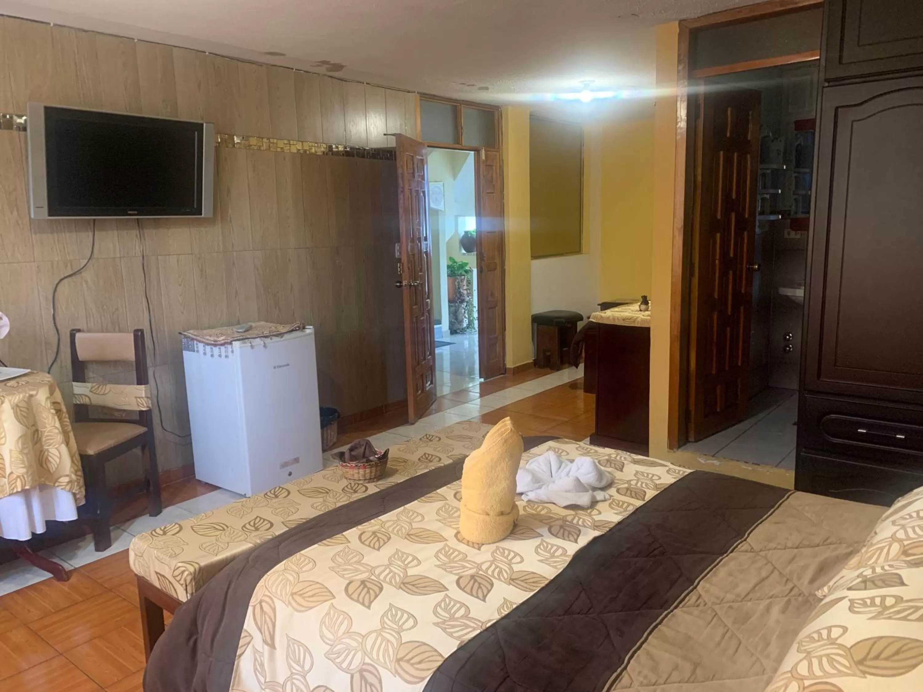 Bed in Hostal Jora Continental