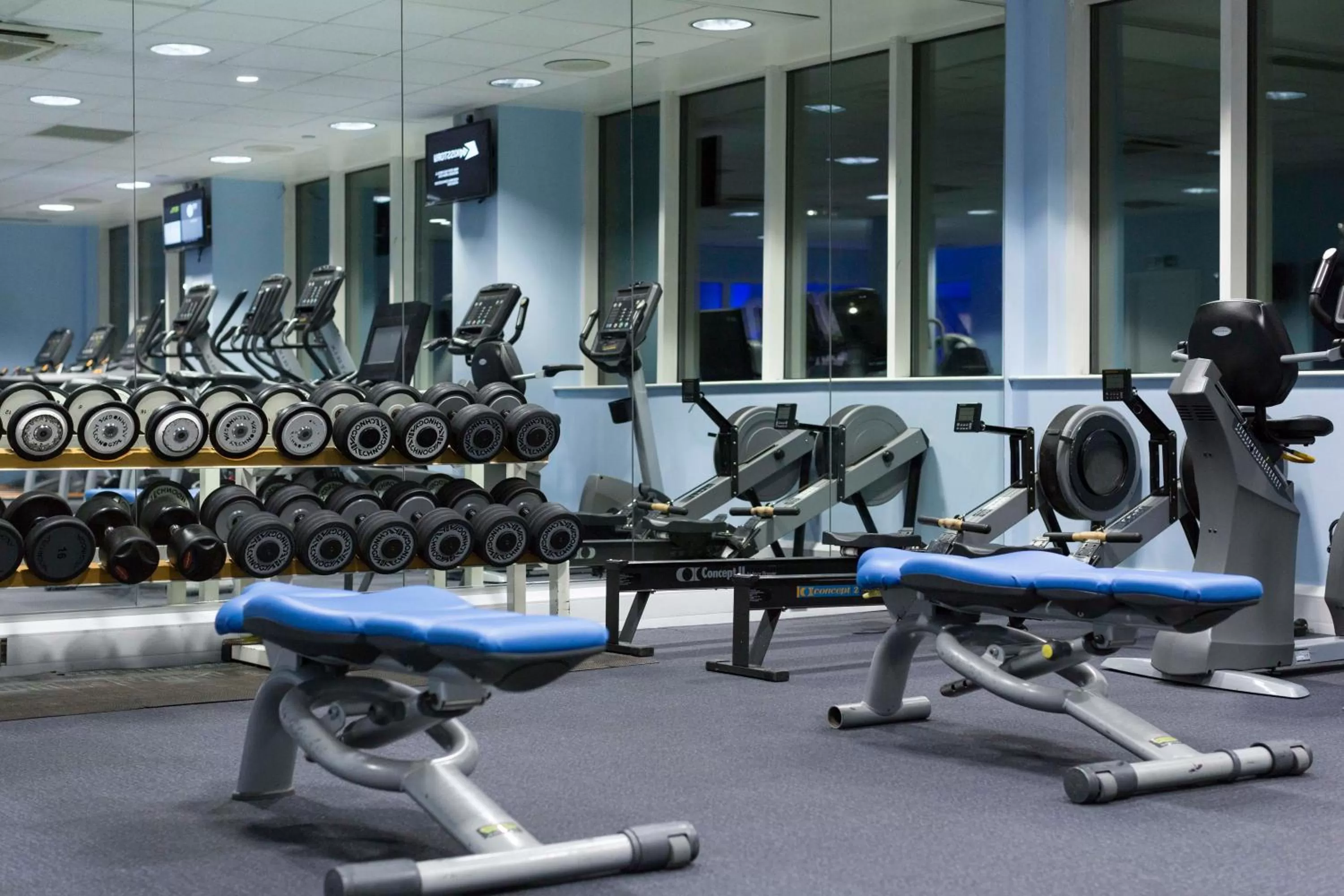 Fitness centre/facilities in Leonardo Royal Southampton Grand Harbour